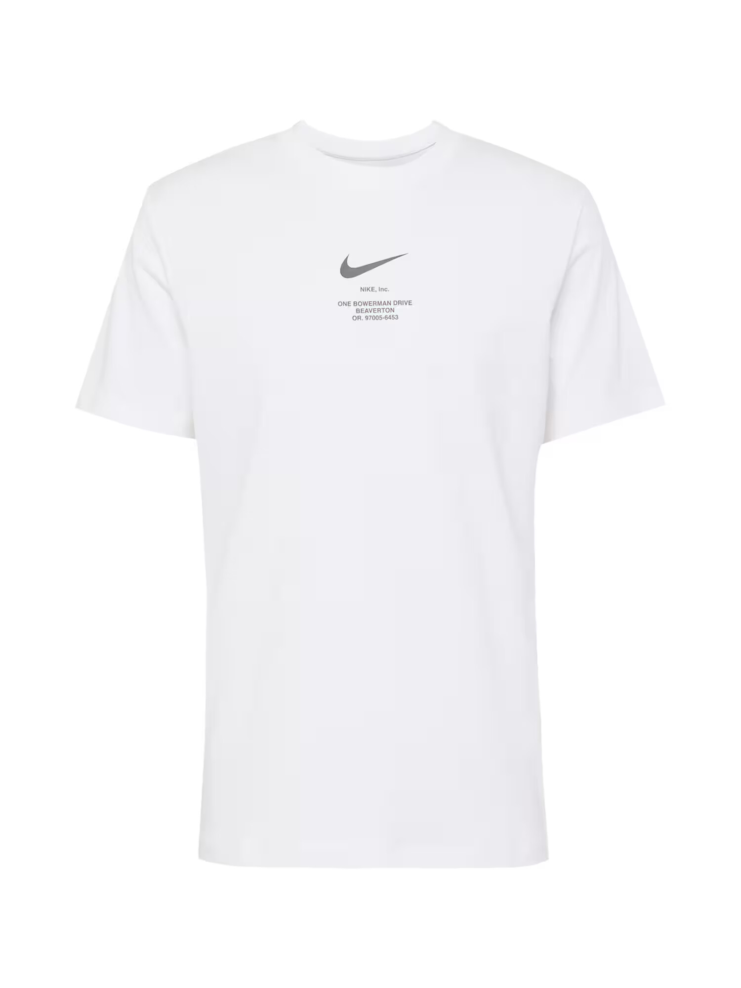 Nike Sportswear Tricou negru / alb - Pled.ro