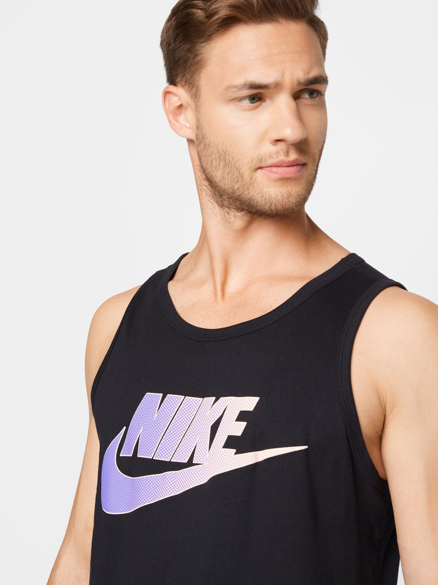 Nike Sportswear Tricou mov deschis / roz pastel / negru - Pled.ro