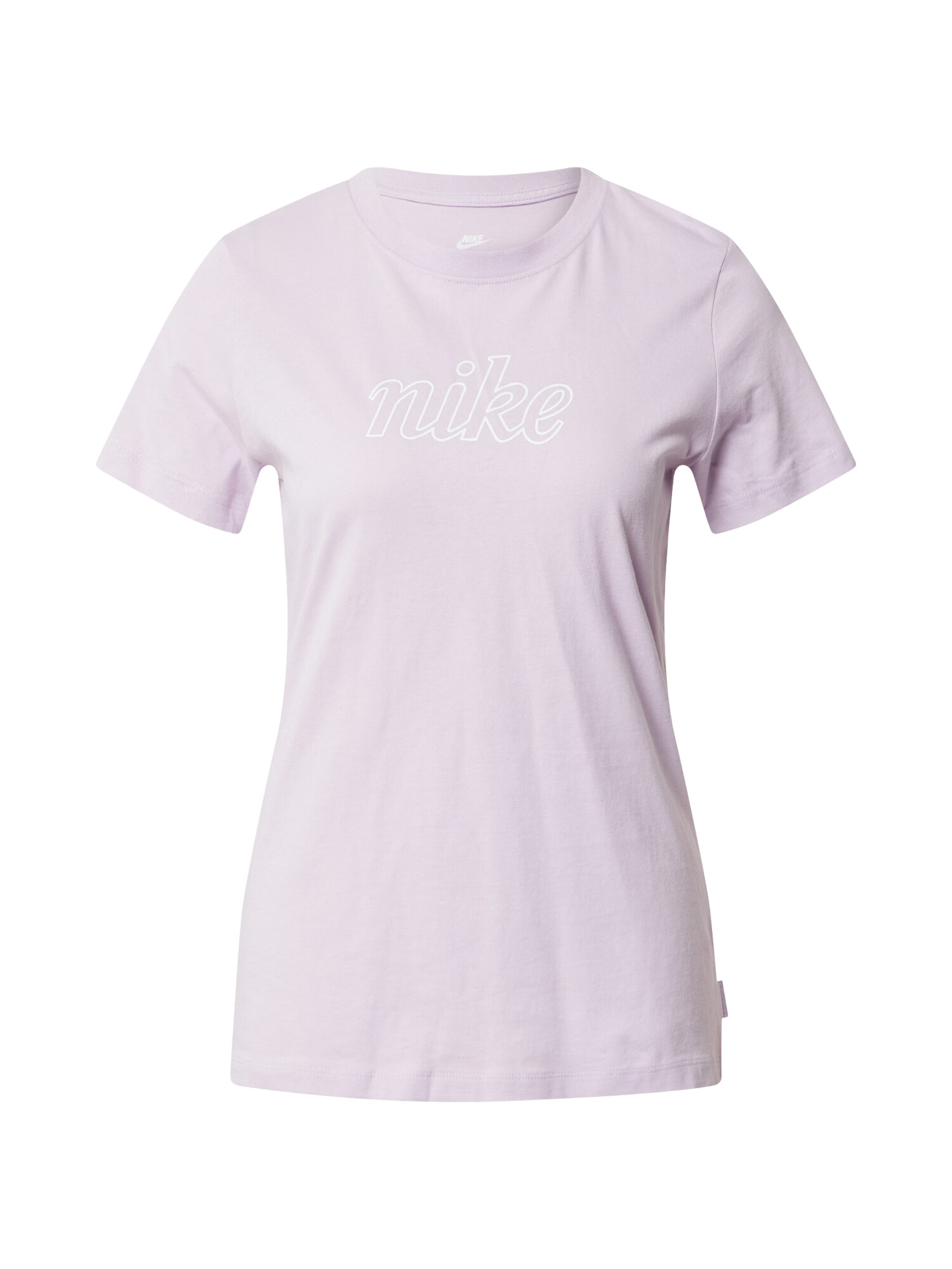 Nike Sportswear Tricou mov pastel / alb - Pled.ro