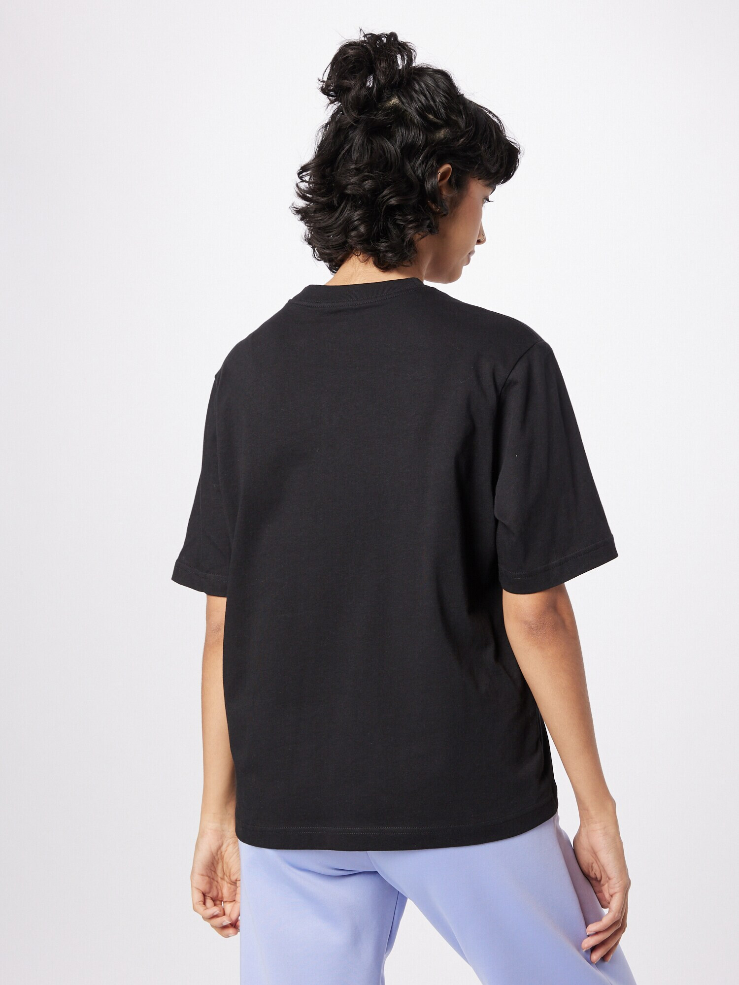 Nike Sportswear Tricou mov pastel / negru / alb - Pled.ro