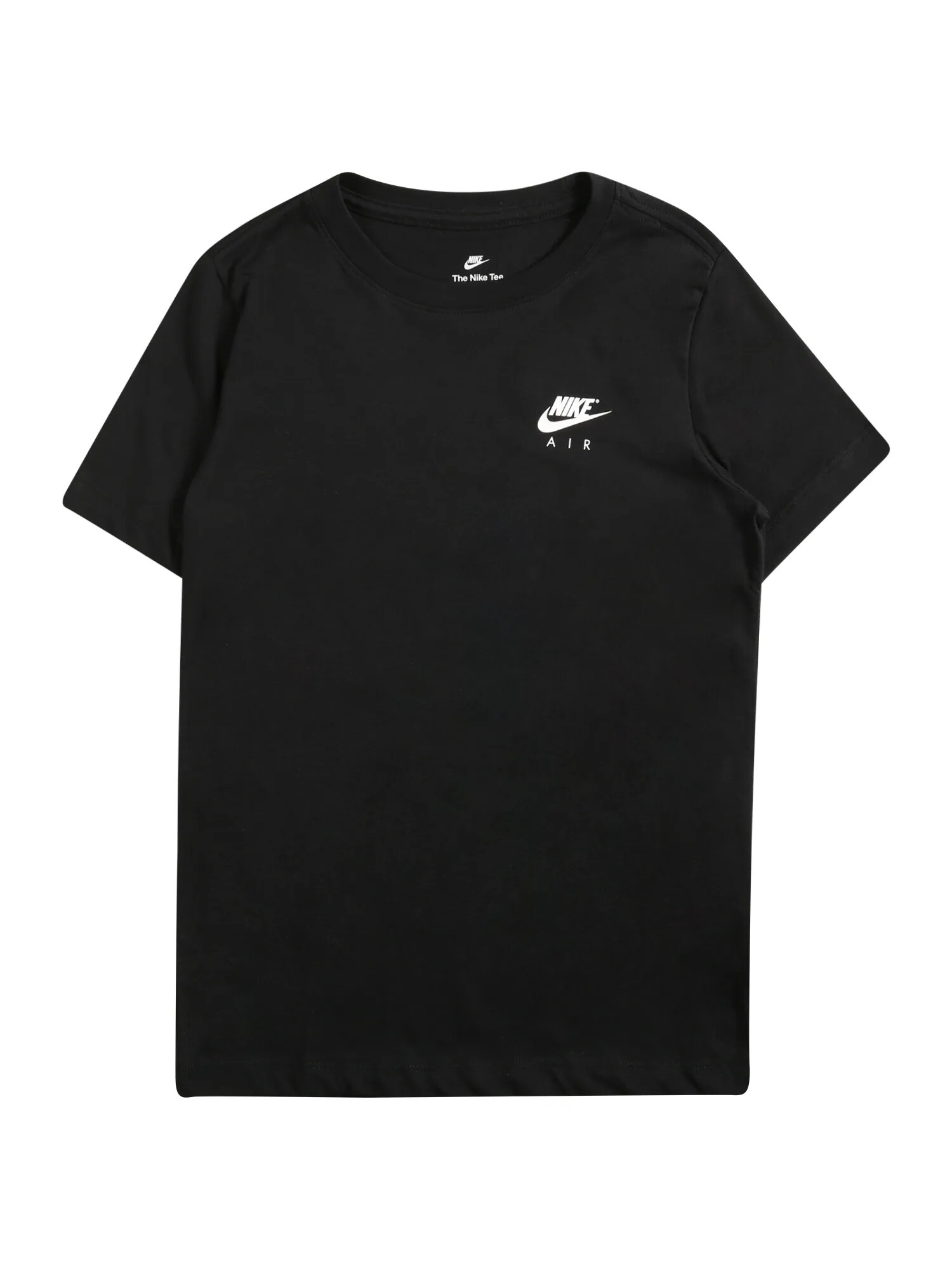 Nike Sportswear Tricou negru / alb - Pled.ro