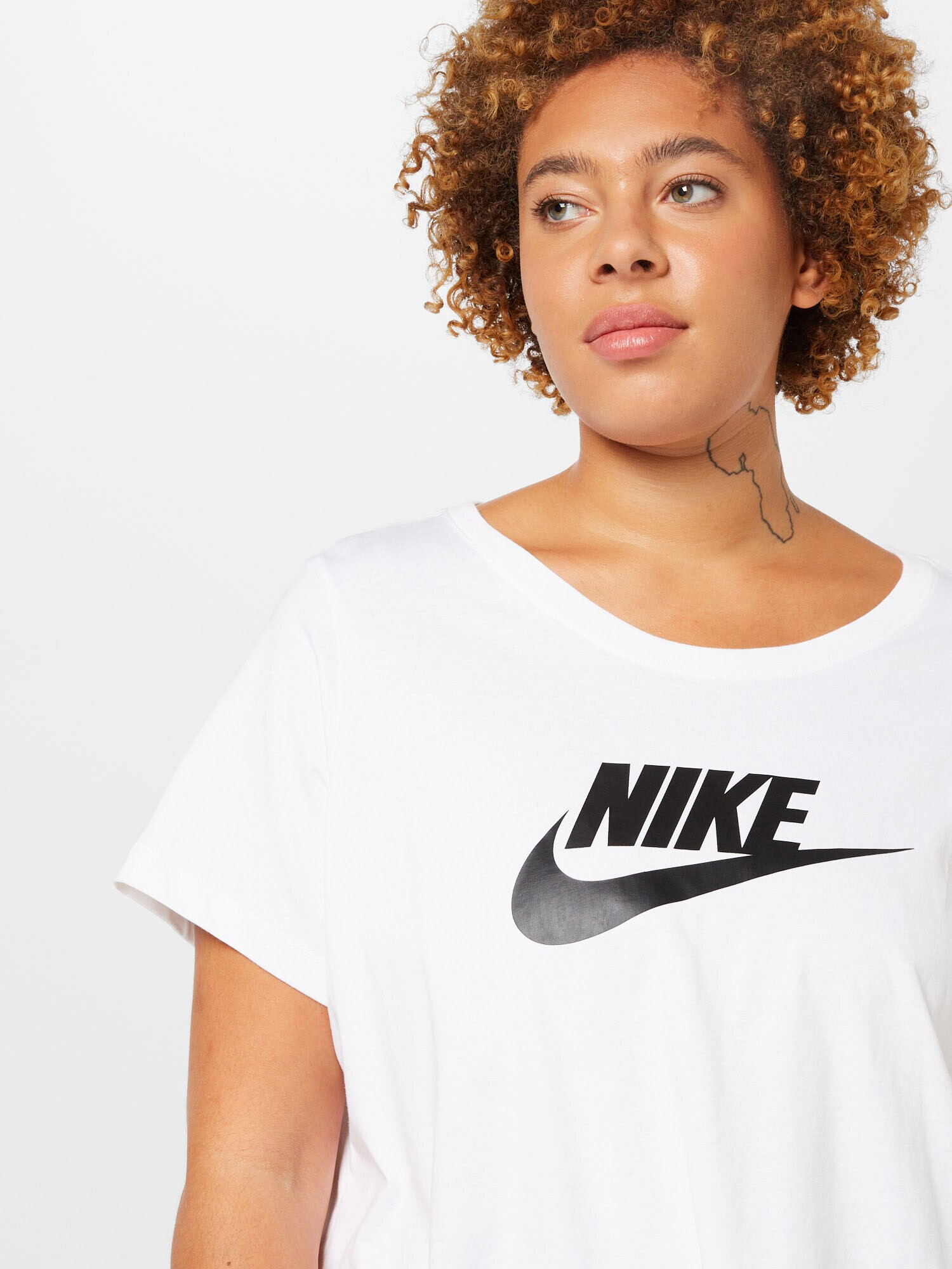 Nike Sportswear Tricou funcțional negru / alb - Pled.ro