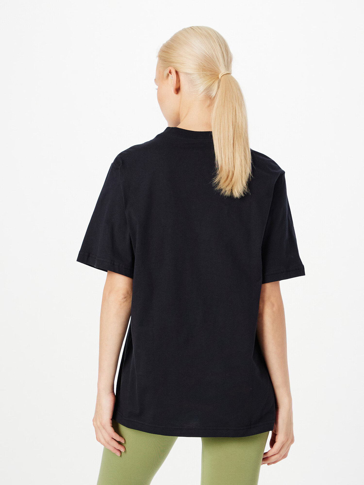 Nike Sportswear Tricou 'Essentials' negru / alb - Pled.ro