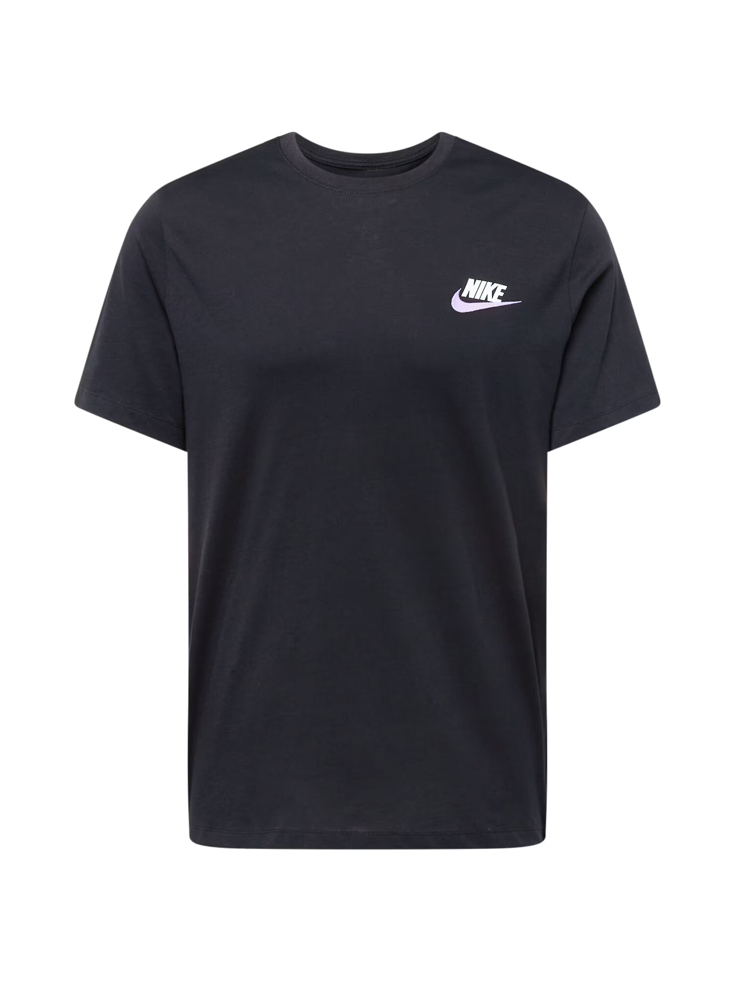 Nike Sportswear Tricou negru / alb - Pled.ro