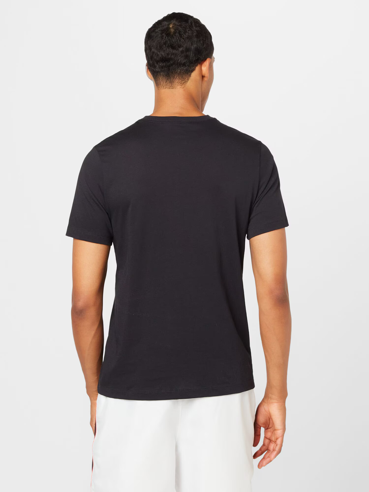 Nike Sportswear Tricou negru / alb - Pled.ro