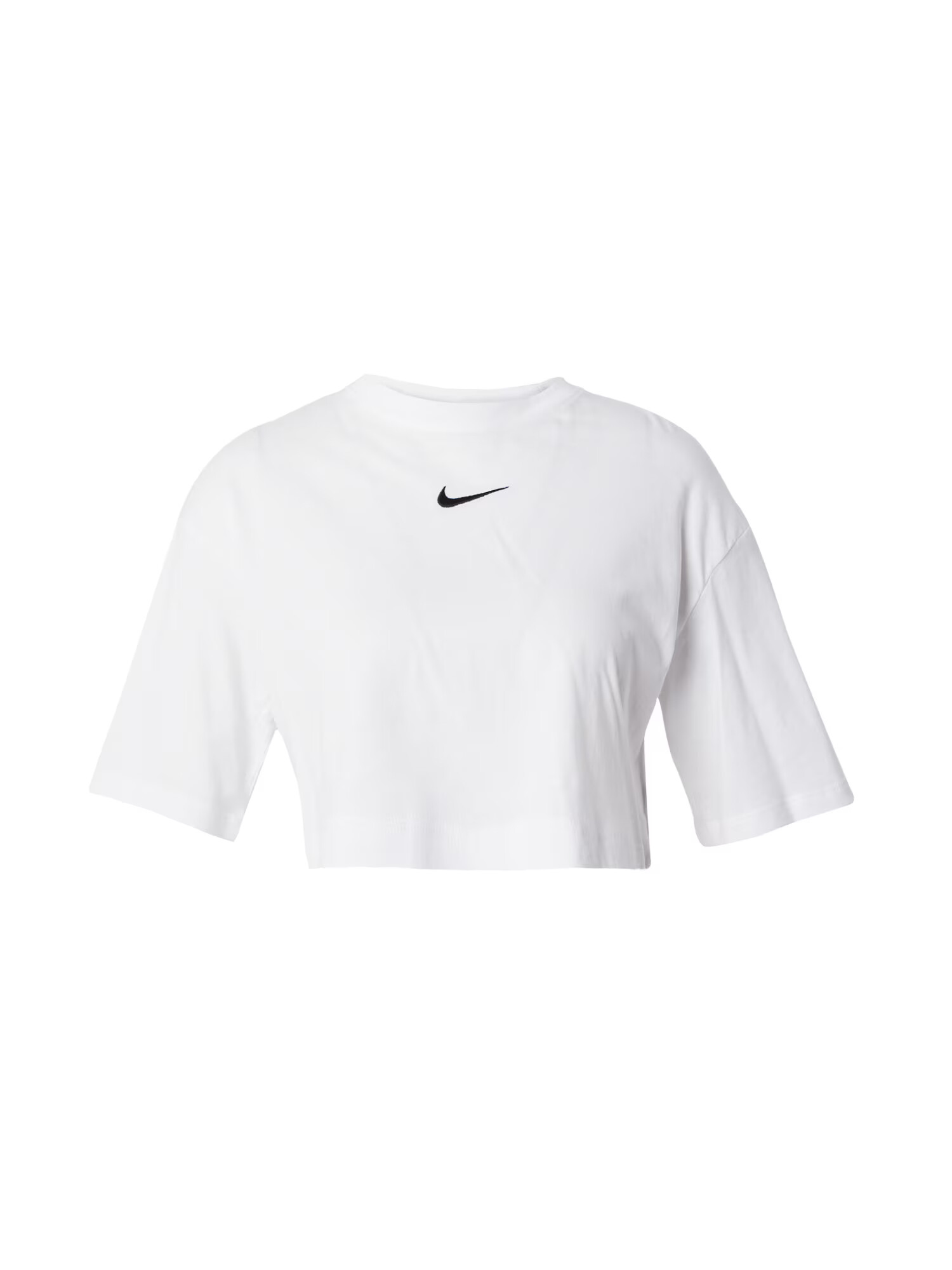 Nike Sportswear Tricou negru / alb - Pled.ro