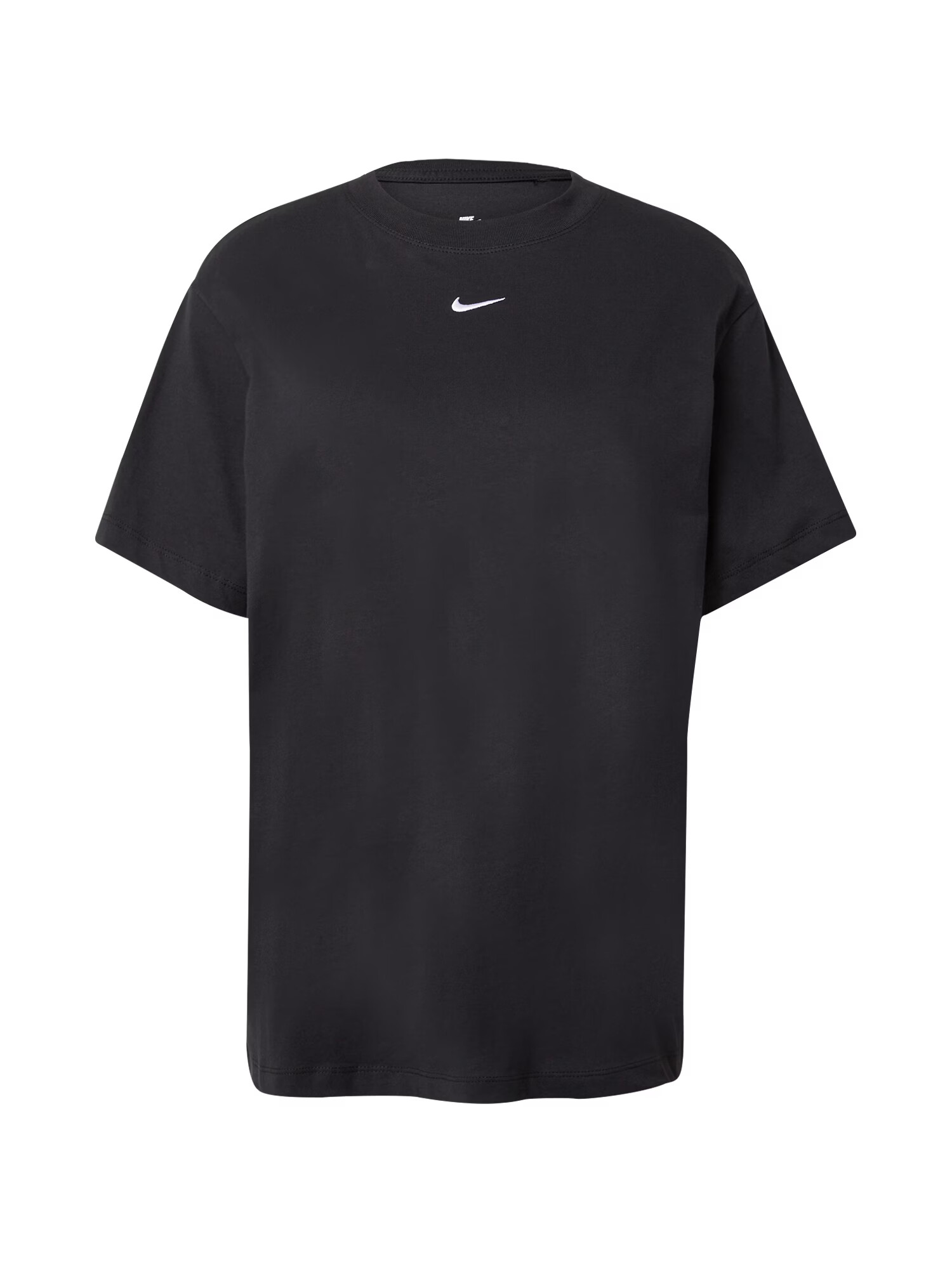 Nike Sportswear Tricou 'Essential' negru / alb - Pled.ro