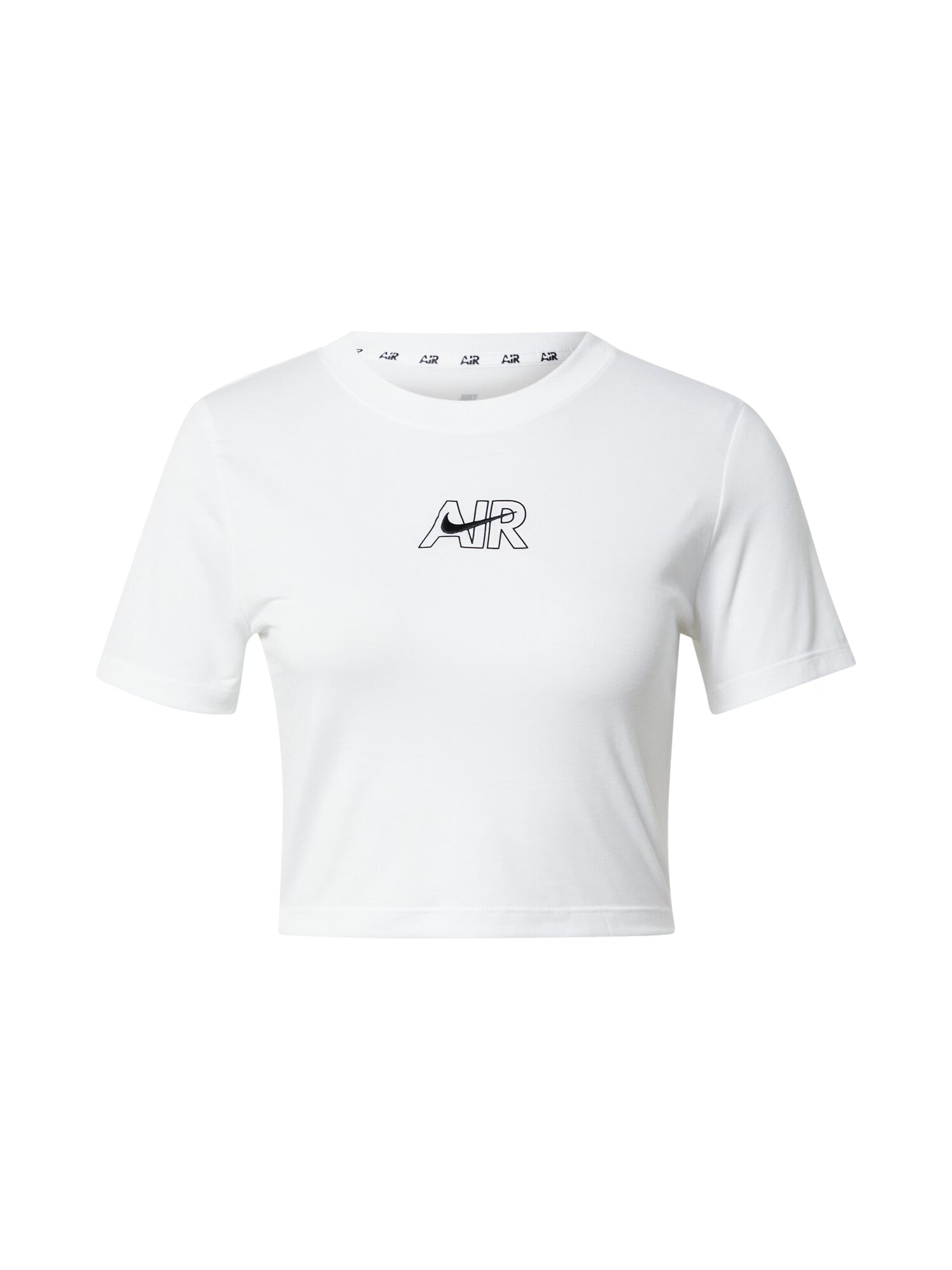 Nike Sportswear Tricou negru / alb - Pled.ro