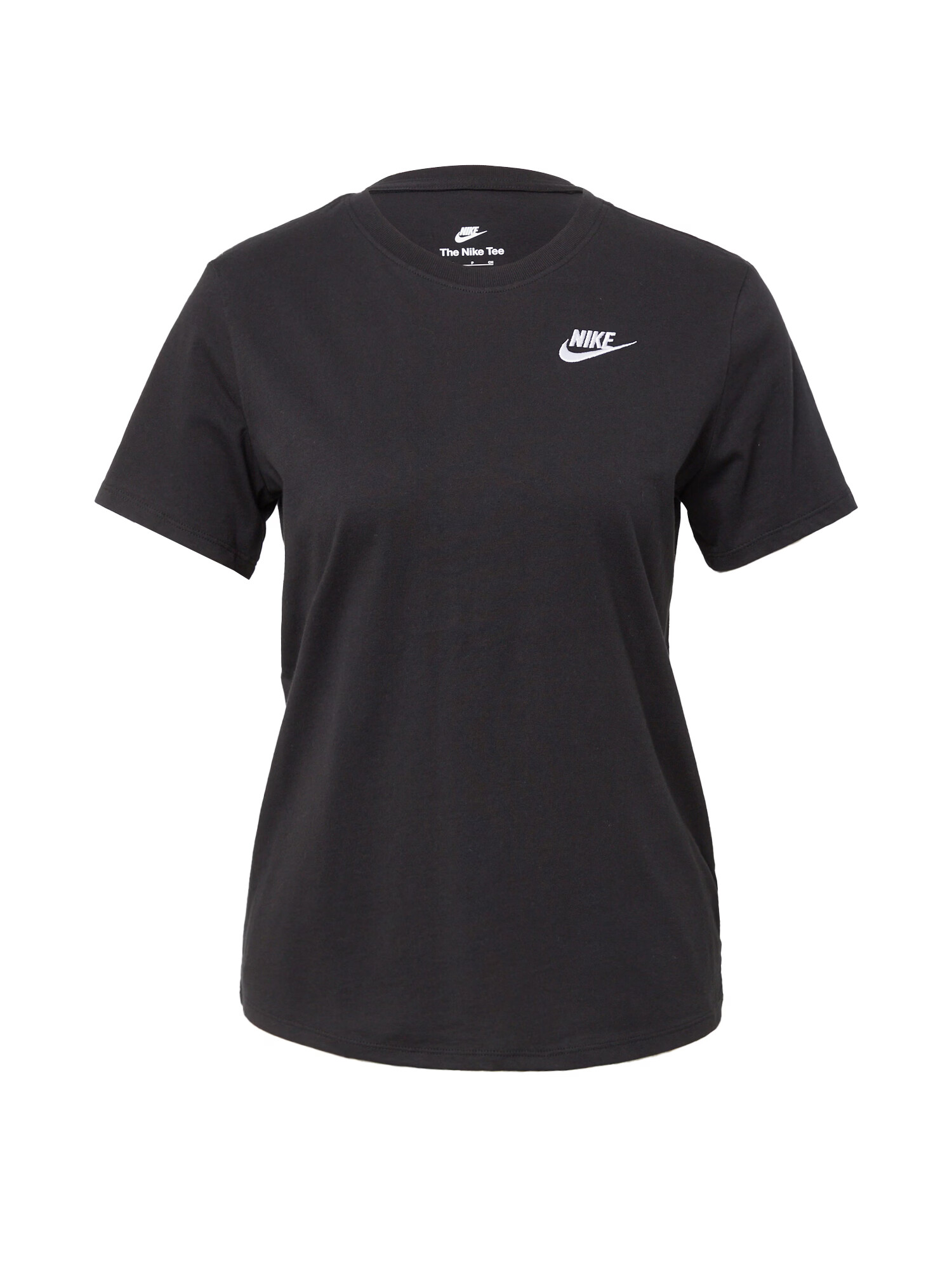 Nike Sportswear Tricou 'Club Essential' negru / alb - Pled.ro