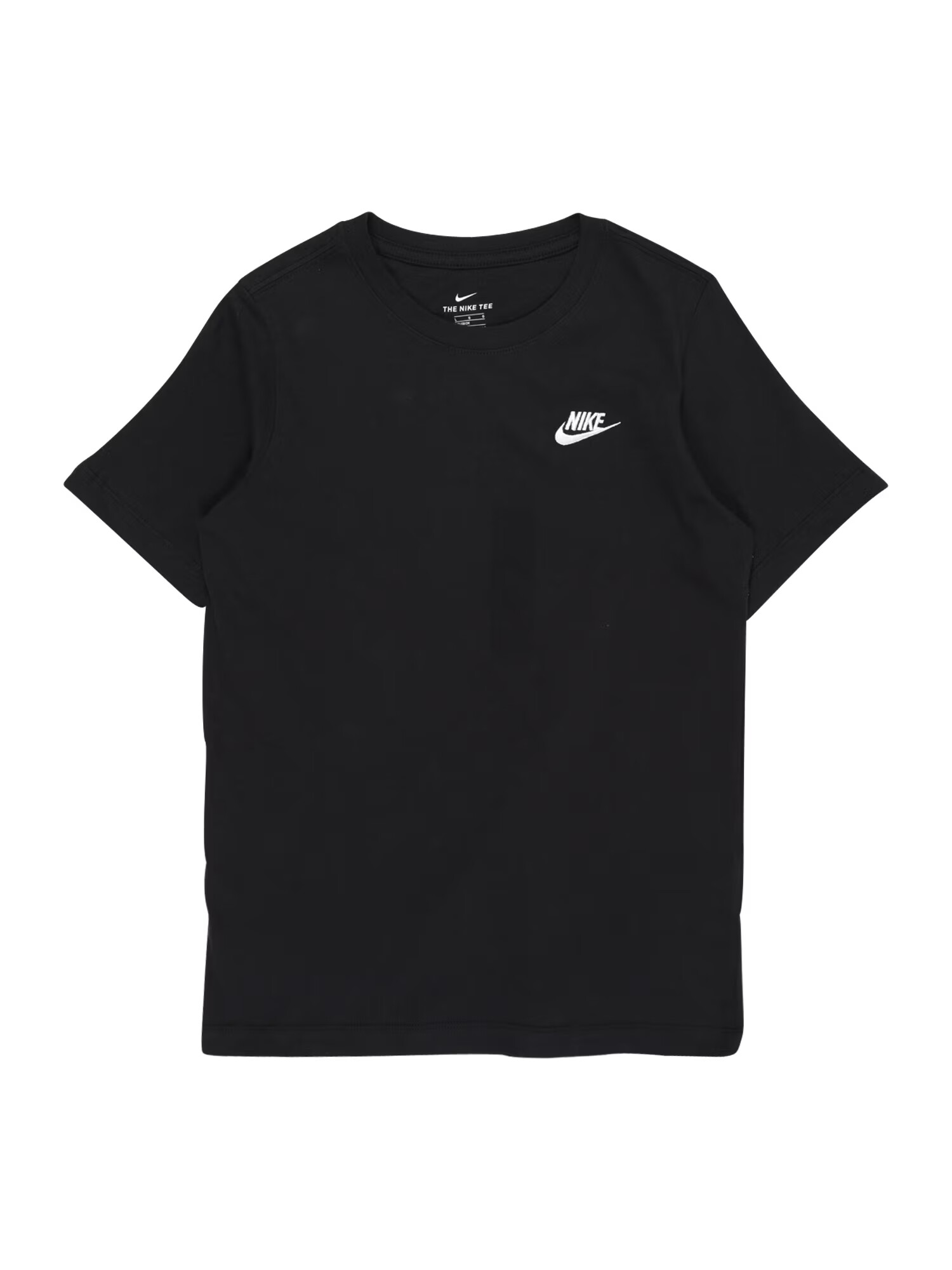 Nike Sportswear Tricou negru / alb - Pled.ro