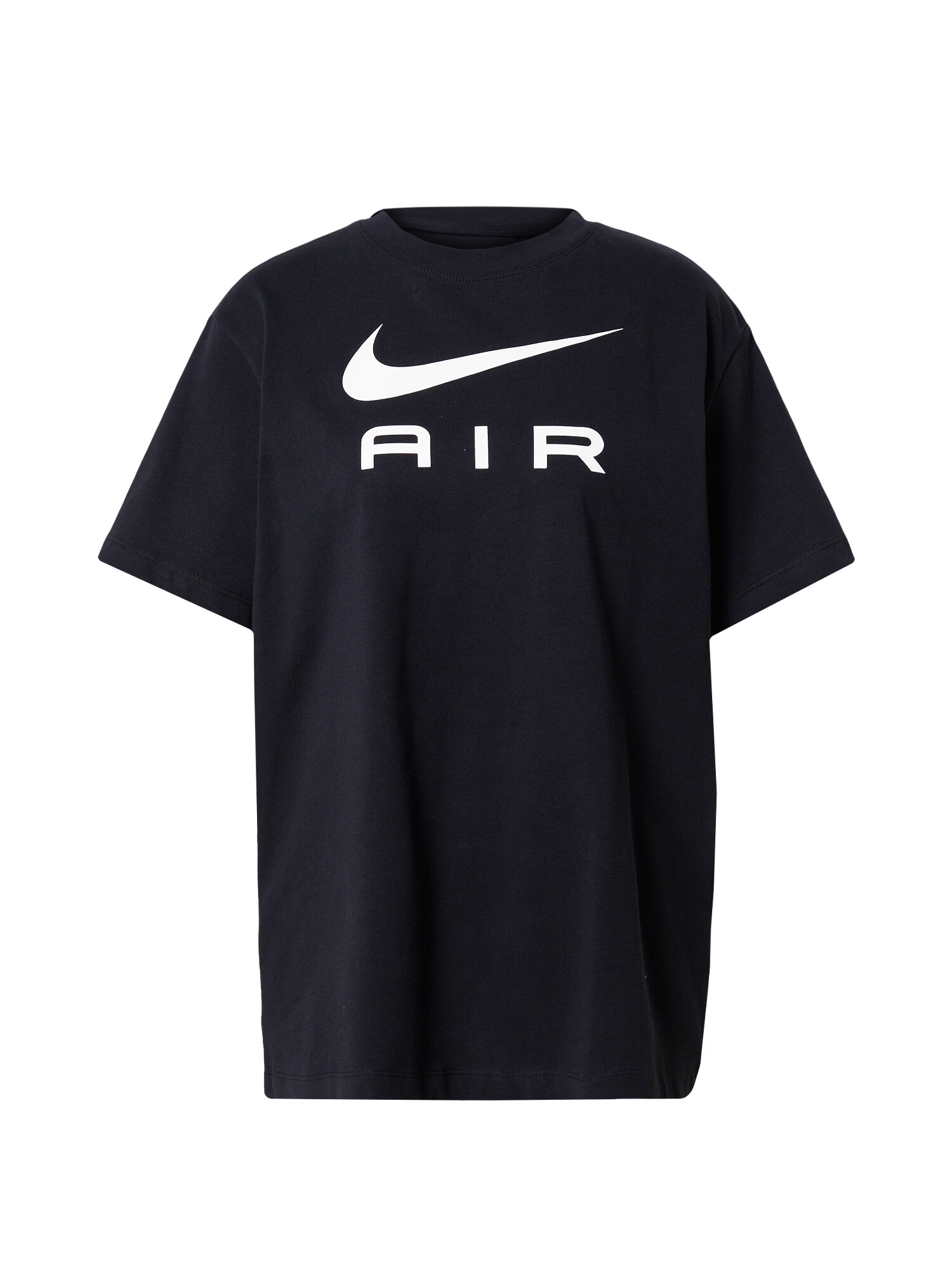 Nike Sportswear Tricou negru / alb - Pled.ro