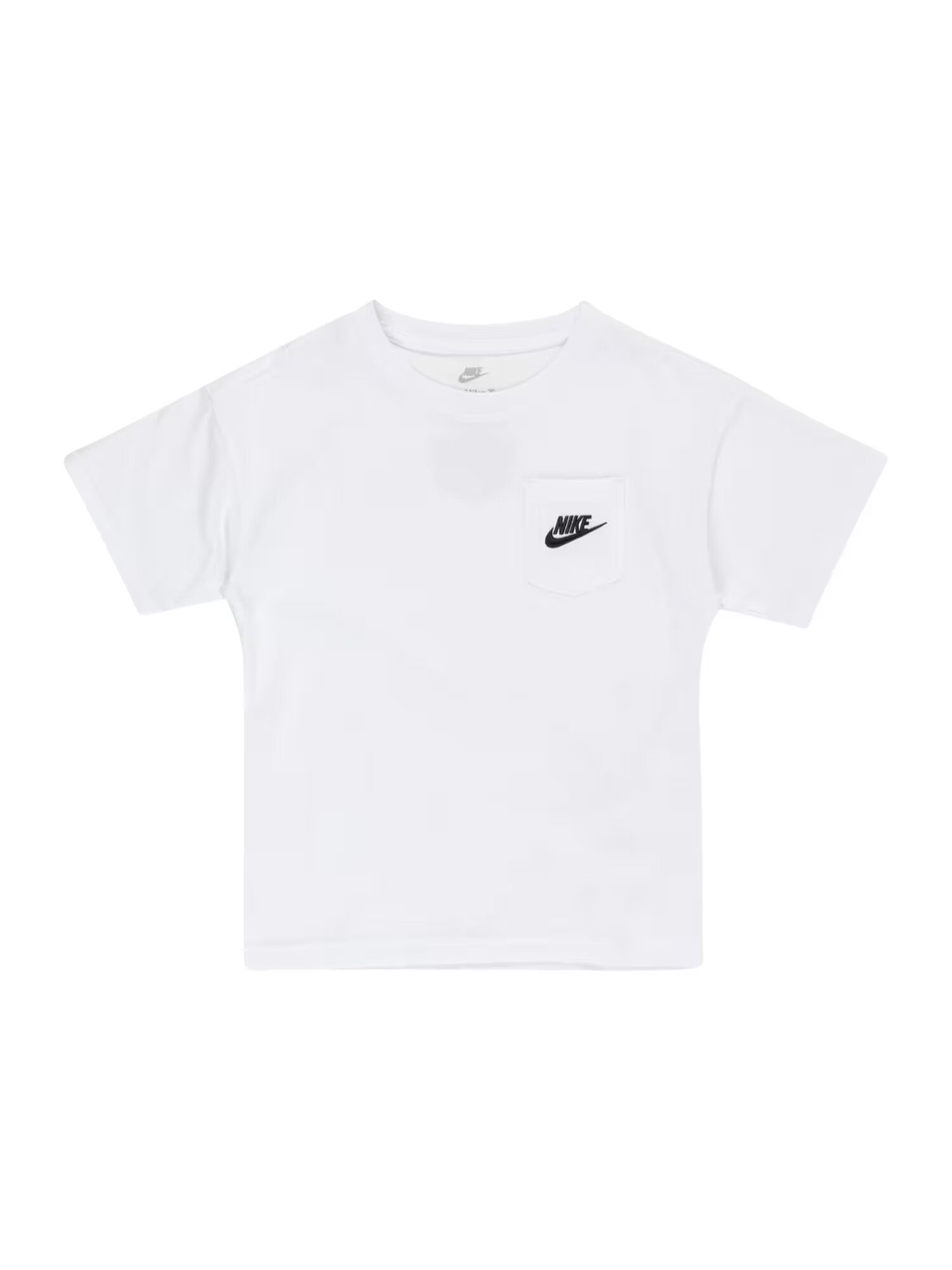 Nike Sportswear Tricou negru / alb - Pled.ro