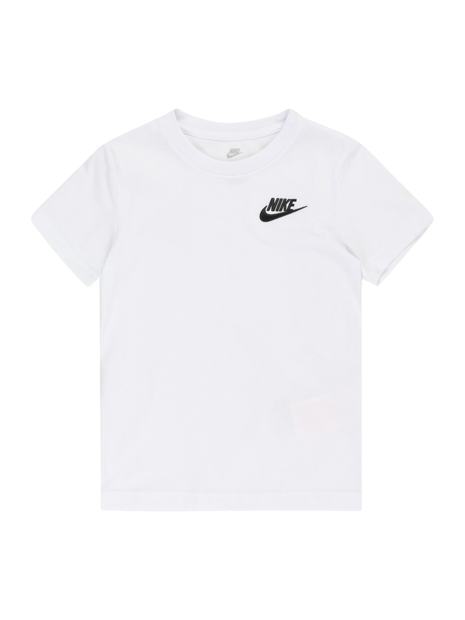 Nike Sportswear Tricou negru / alb - Pled.ro