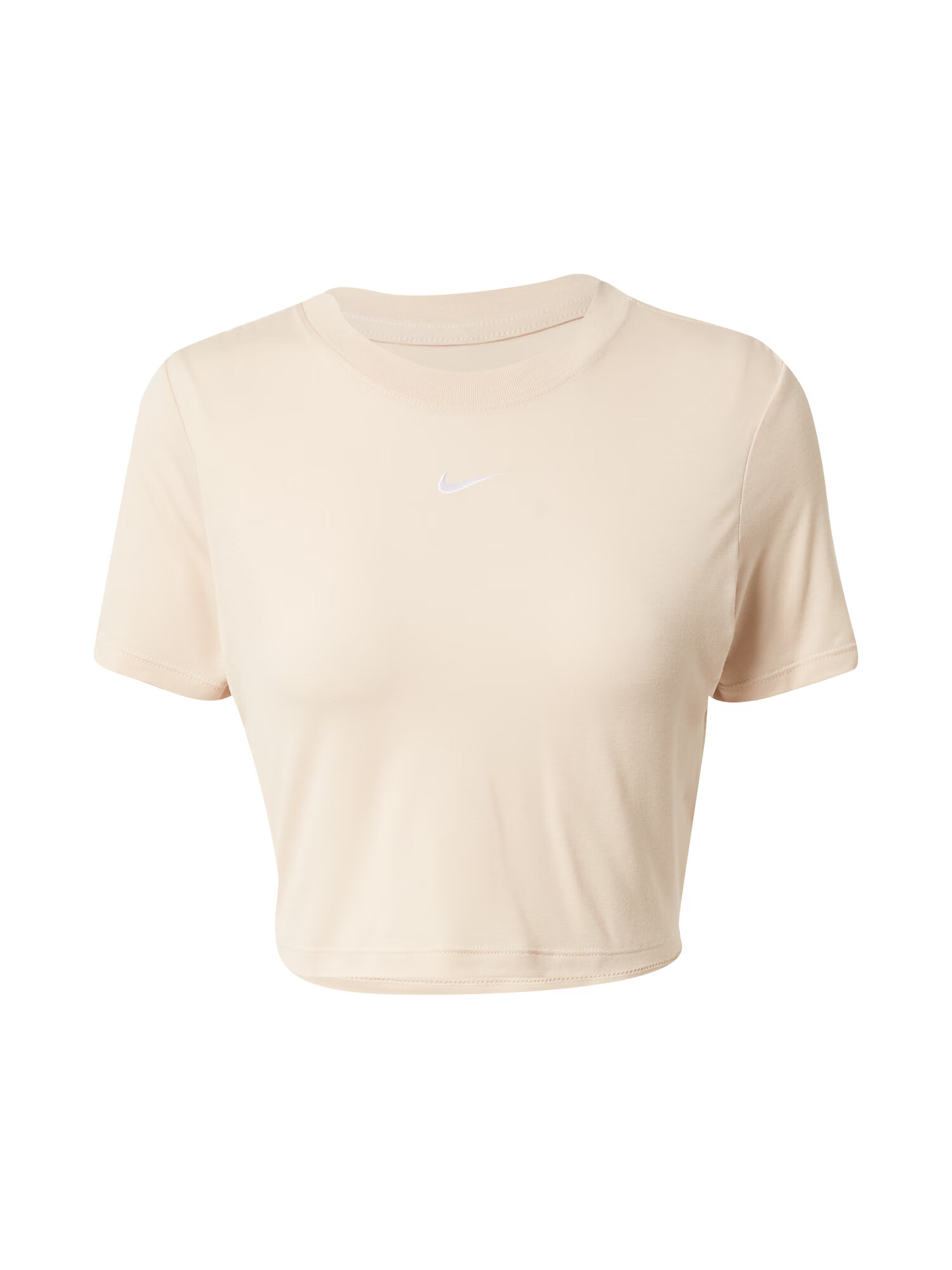 Nike Sportswear Tricou nisipiu / alb - Pled.ro