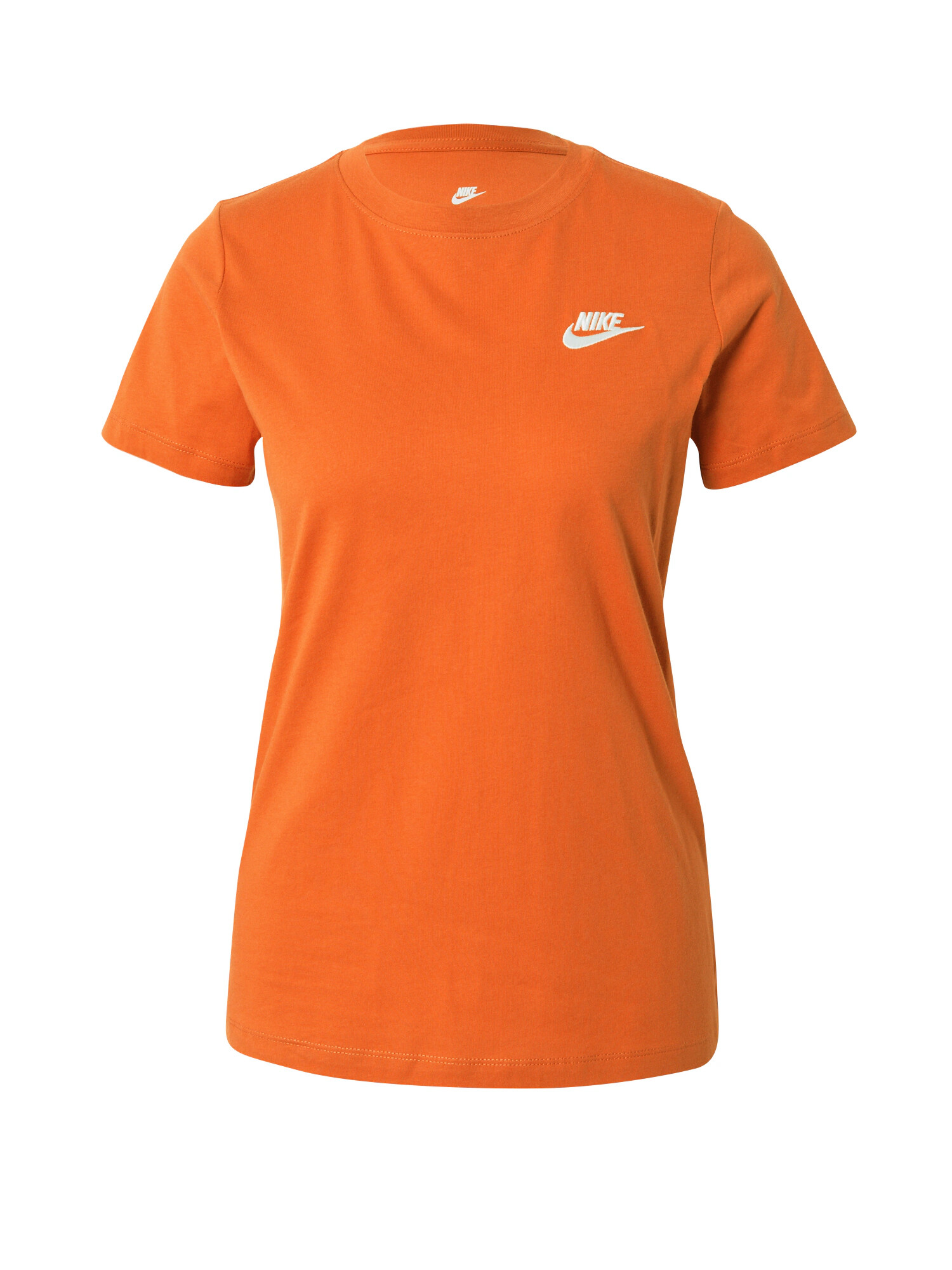 Nike Sportswear Tricou portocaliu / alb - Pled.ro