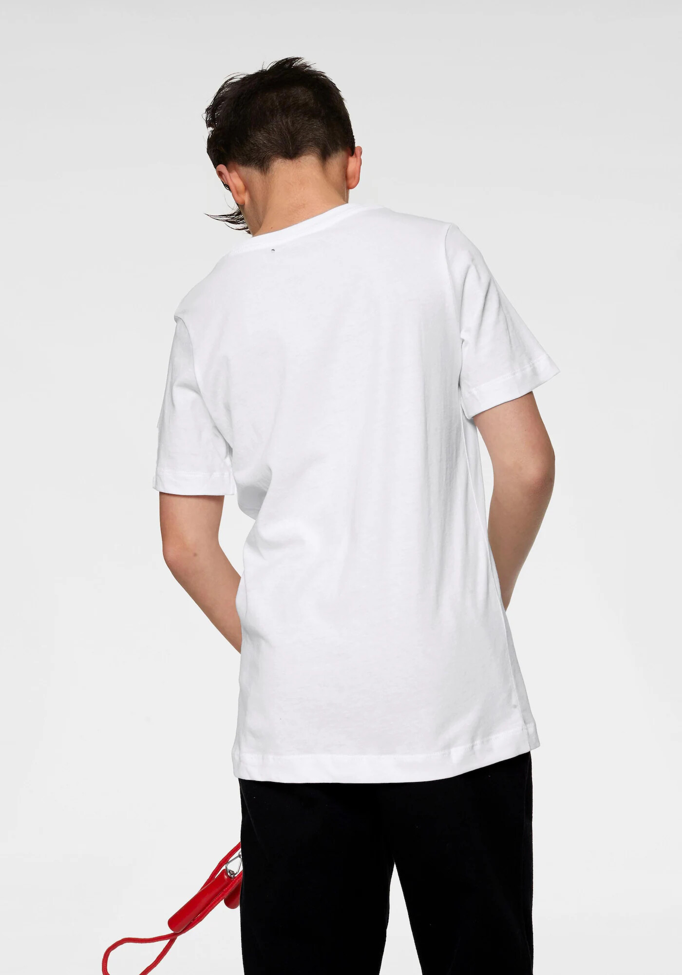 Nike Sportswear Tricou roșu / negru / alb - Pled.ro