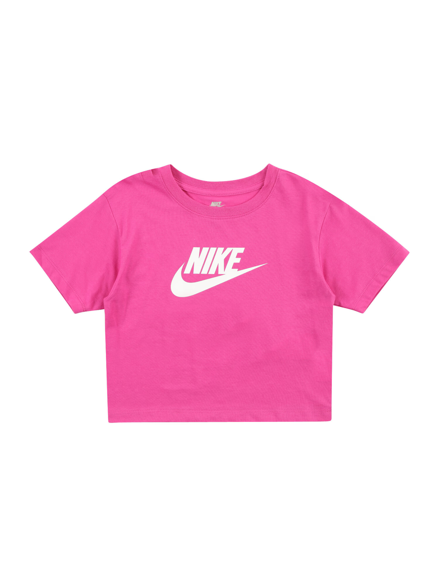 Nike Sportswear Tricou roz / alb - Pled.ro