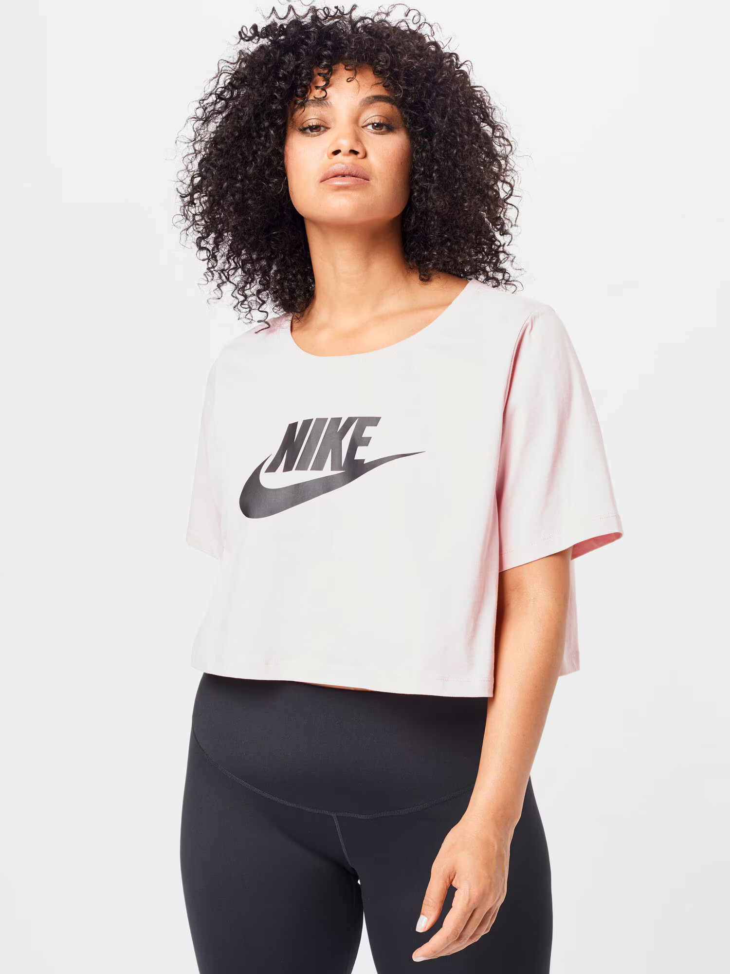 Nike Sportswear Tricou funcțional roz / negru - Pled.ro