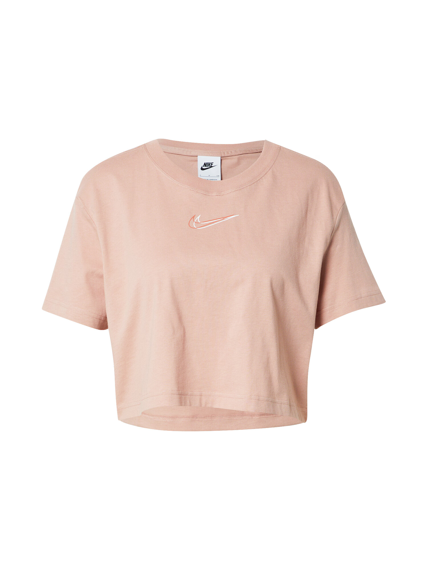 Nike Sportswear Tricou roz / roșu / alb - Pled.ro