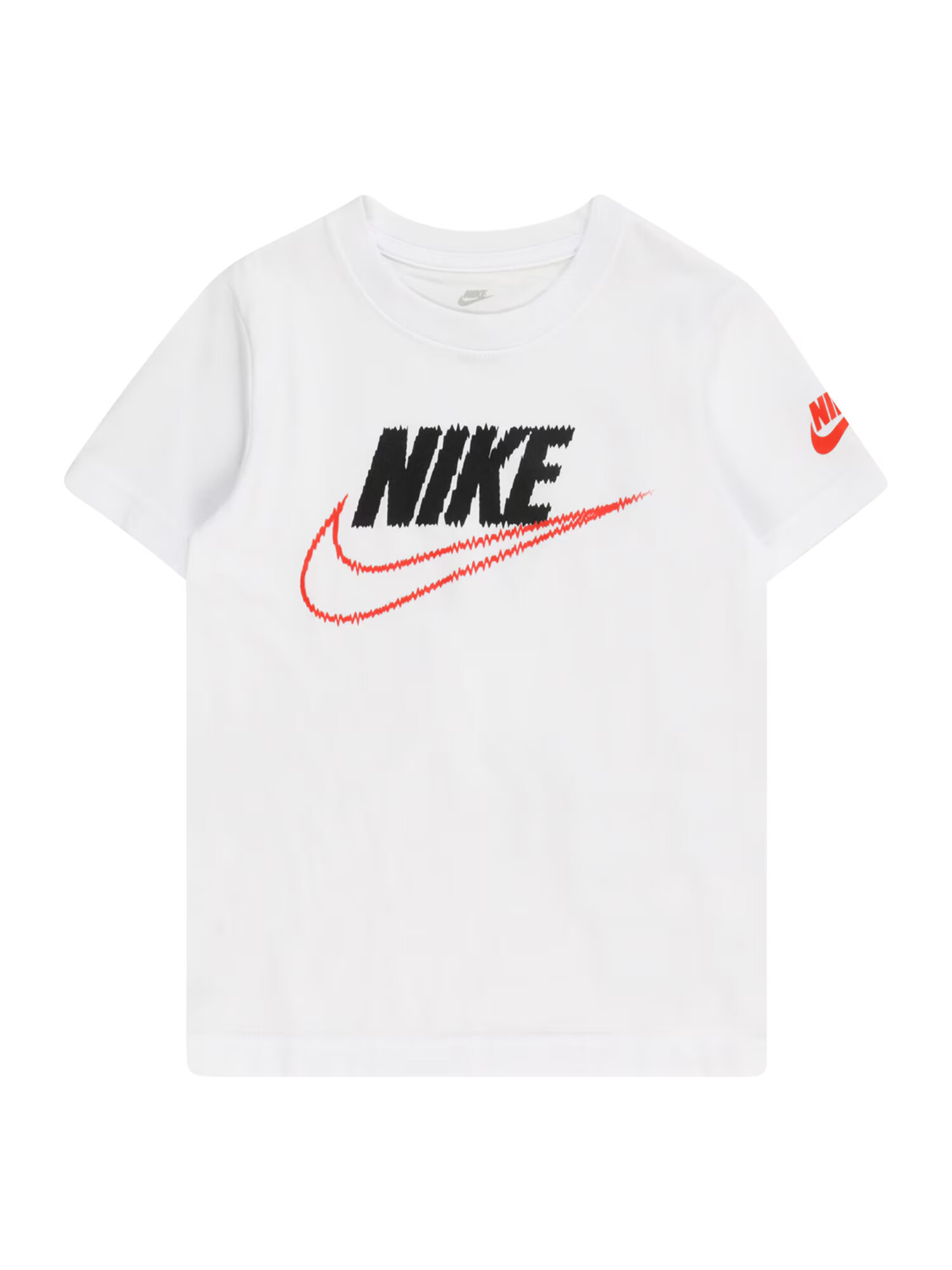 Nike Sportswear Tricou 'STATIC FUTURA' roșu deschis / negru / alb - Pled.ro