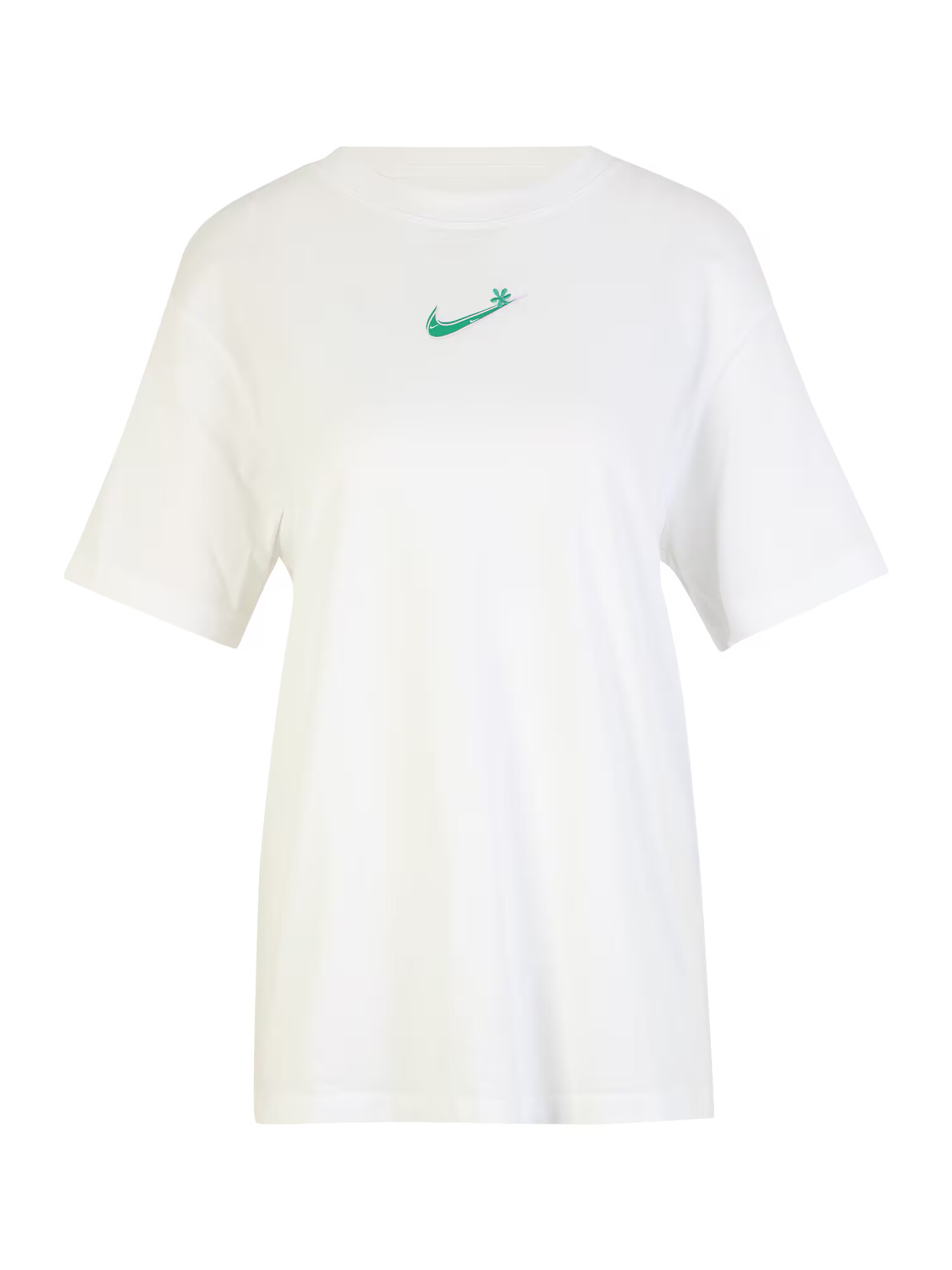 Nike Sportswear Tricou verde / alb - Pled.ro