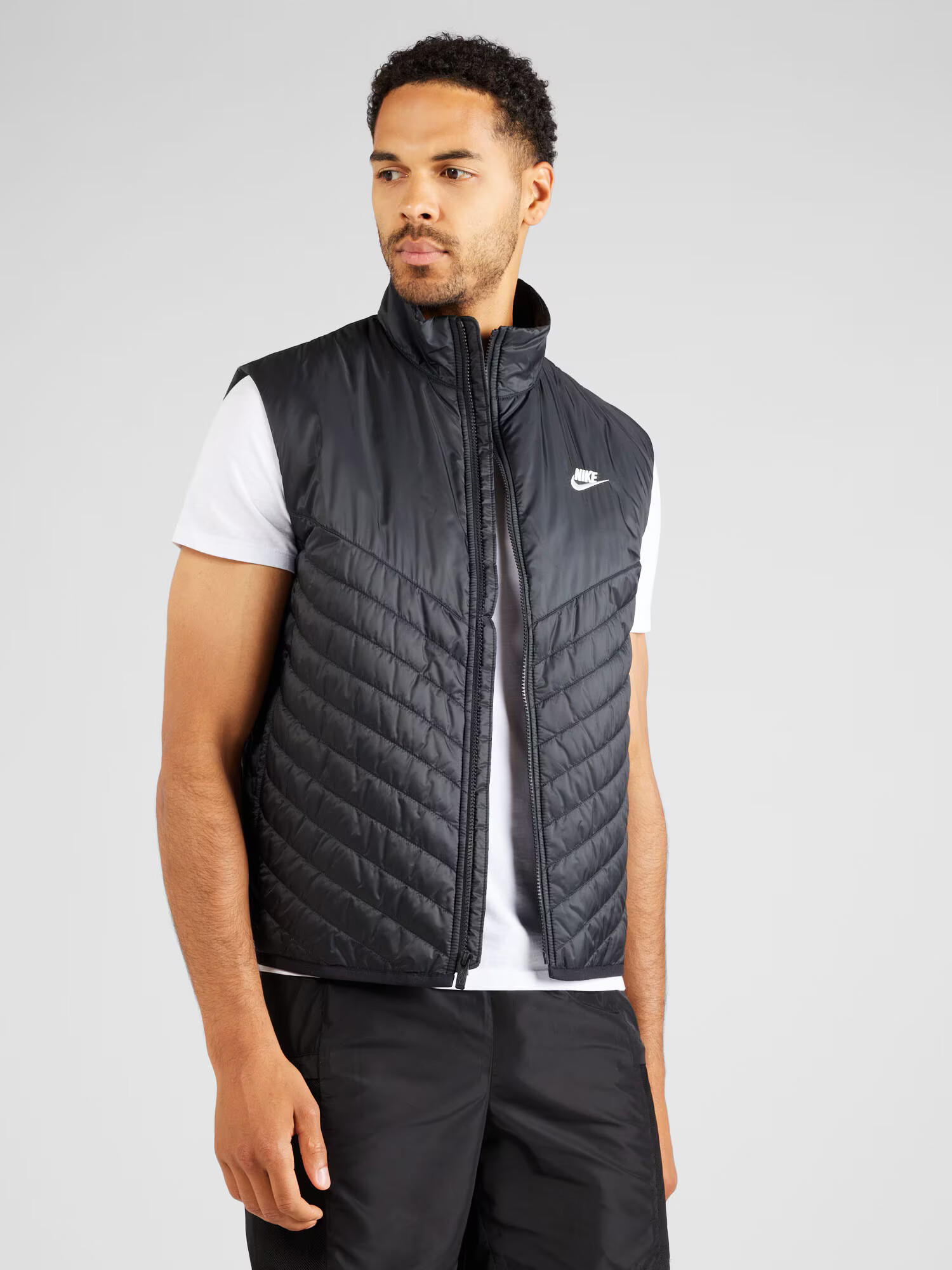 Nike Sportswear Vestă negru / alb - Pled.ro