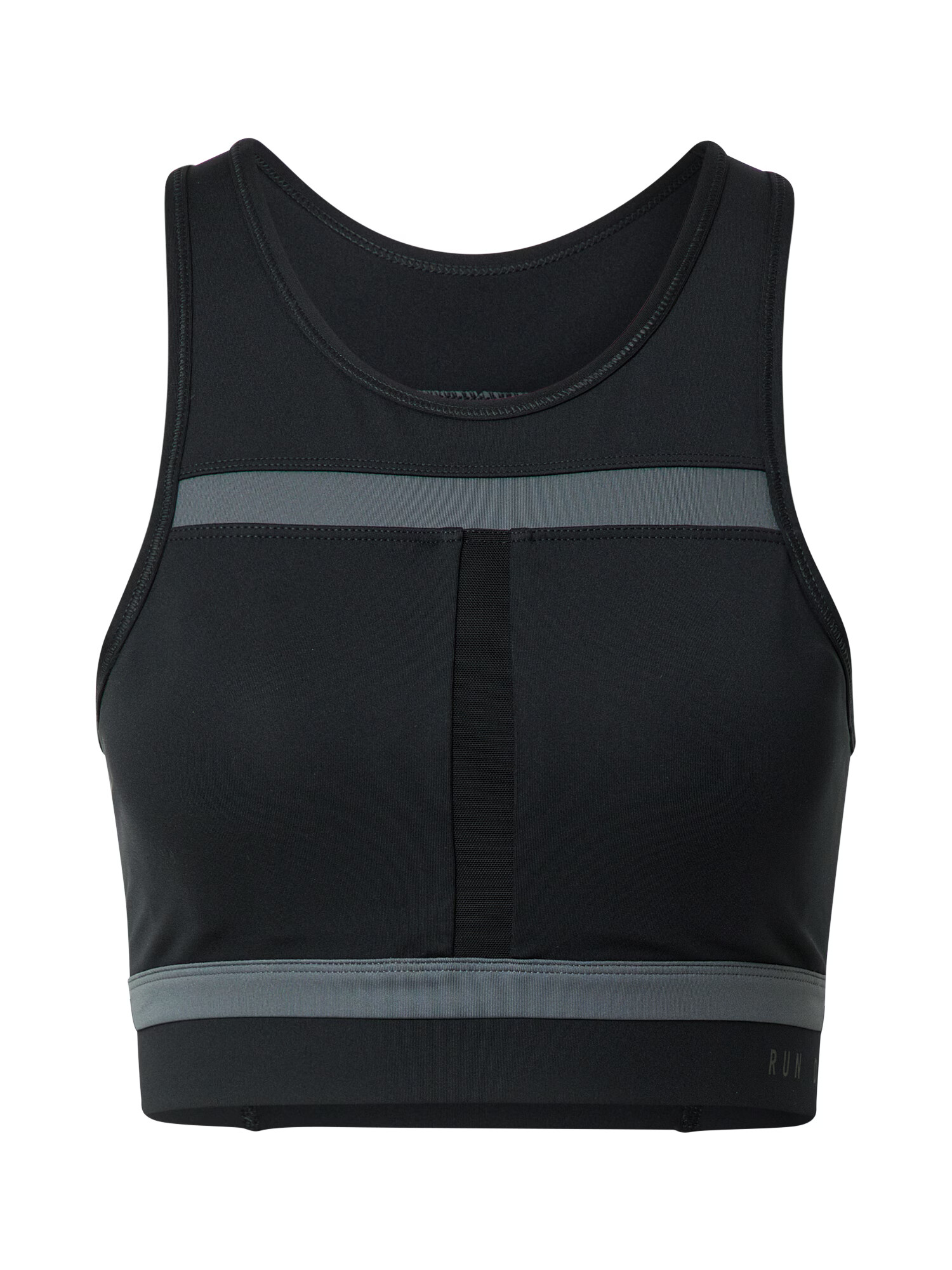 NIKE Sutien sport gri / negru - Pled.ro