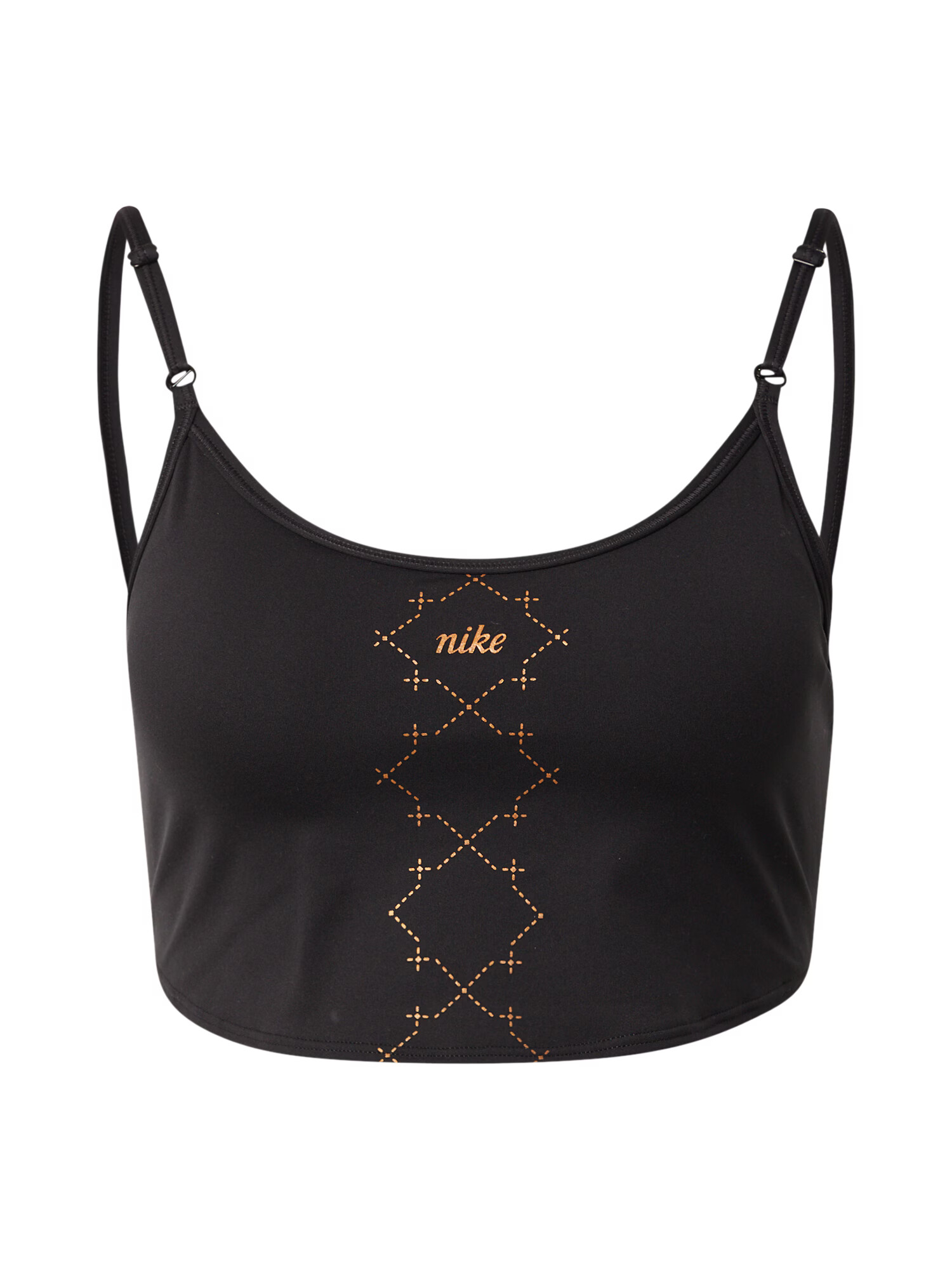 NIKE Sutien sport 'INDY' portocaliu deschis / negru - Pled.ro