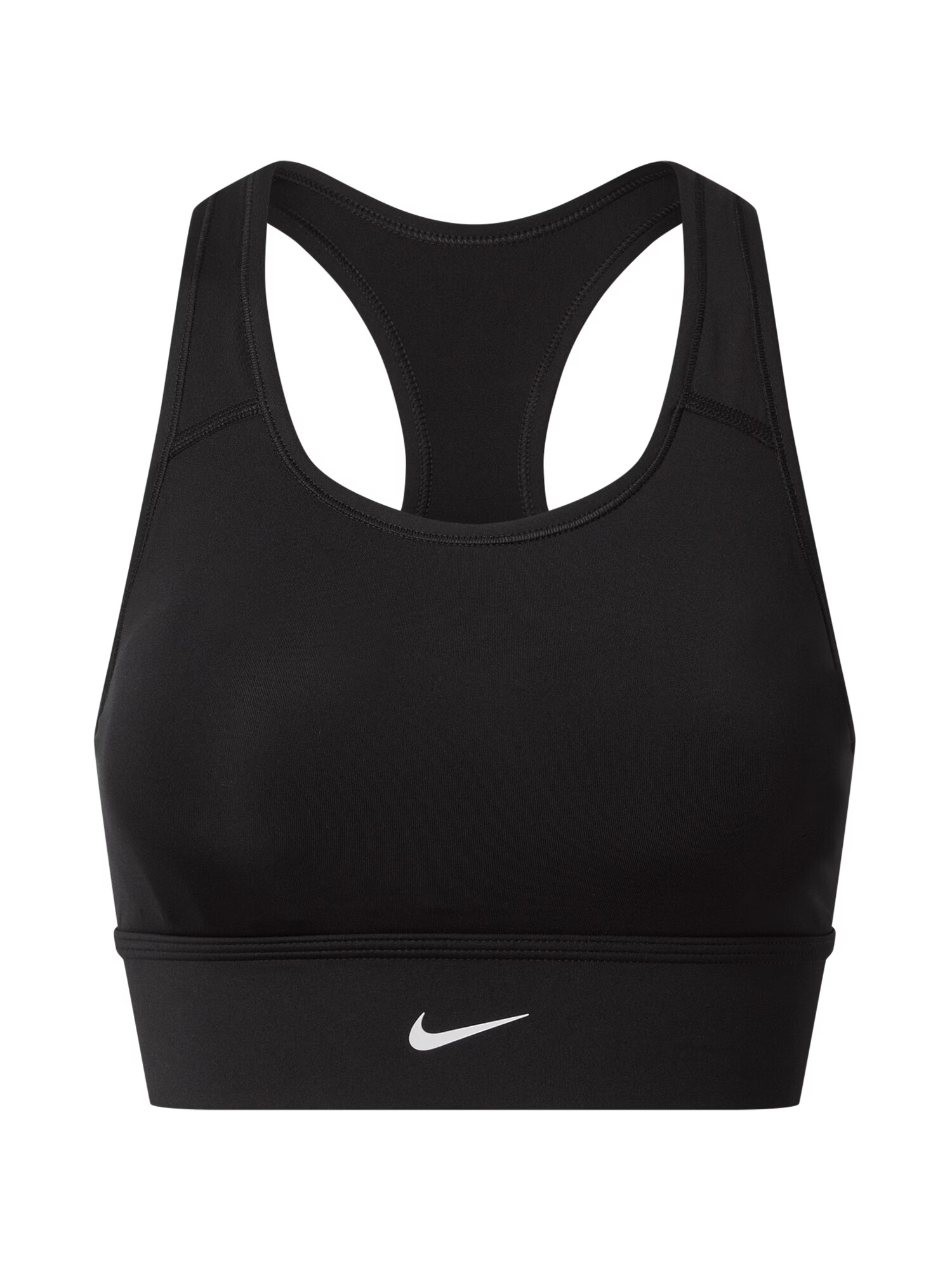 NIKE Sutien sport negru / alb - Pled.ro