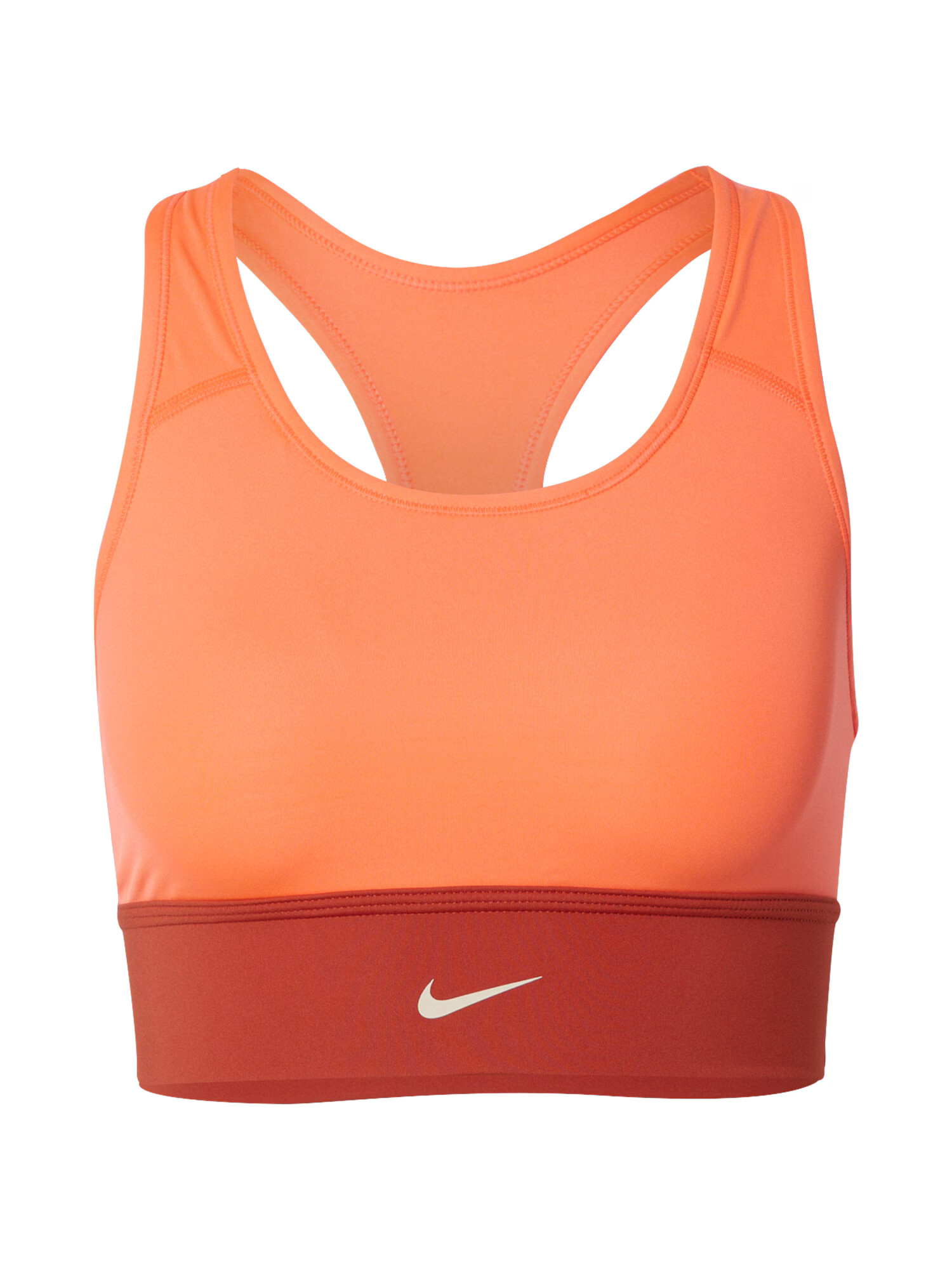 NIKE Sutien sport portocaliu / roșu / alb - Pled.ro