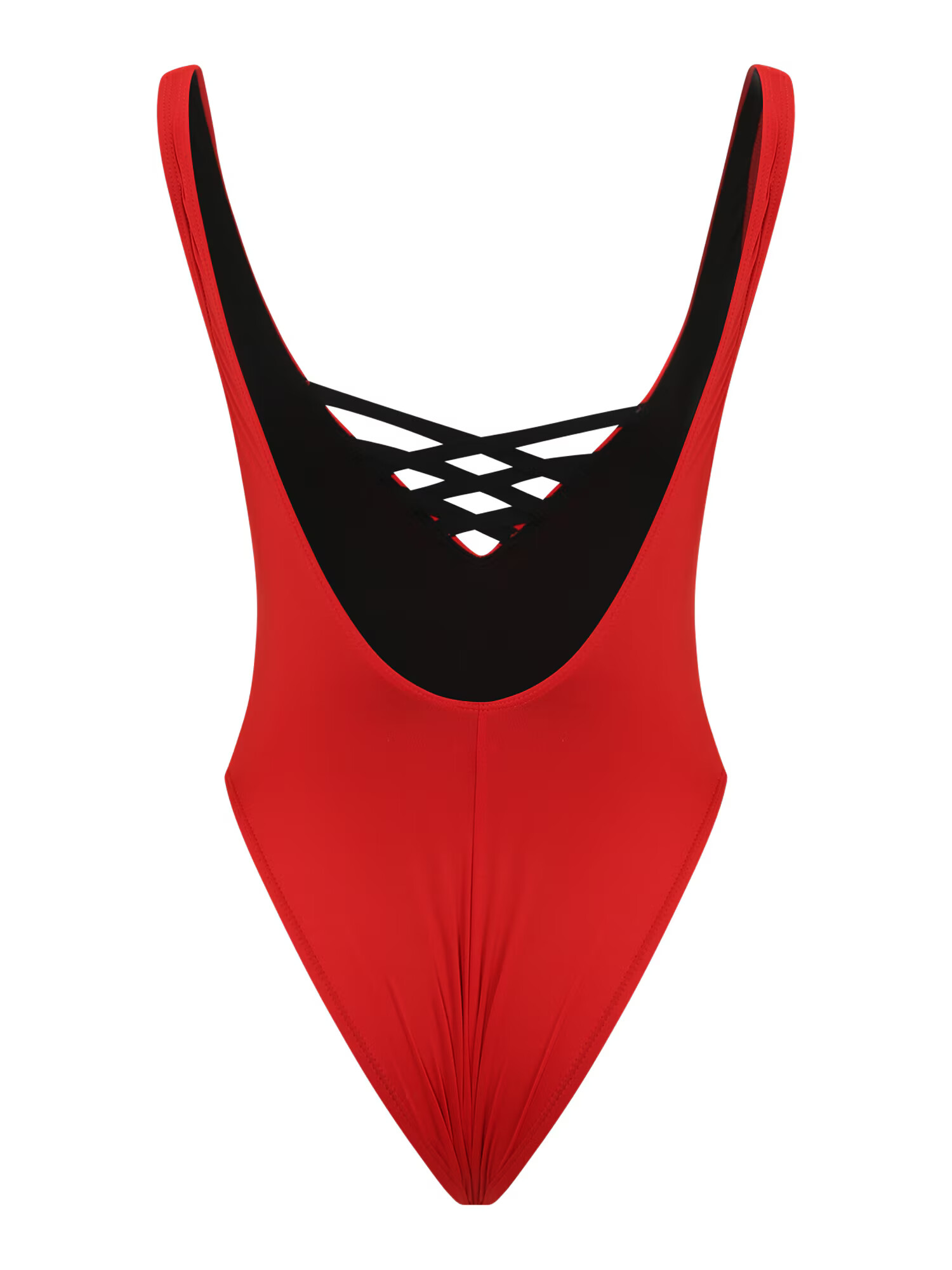 Nike Swim Costum de baie întreg roșu / negru - Pled.ro