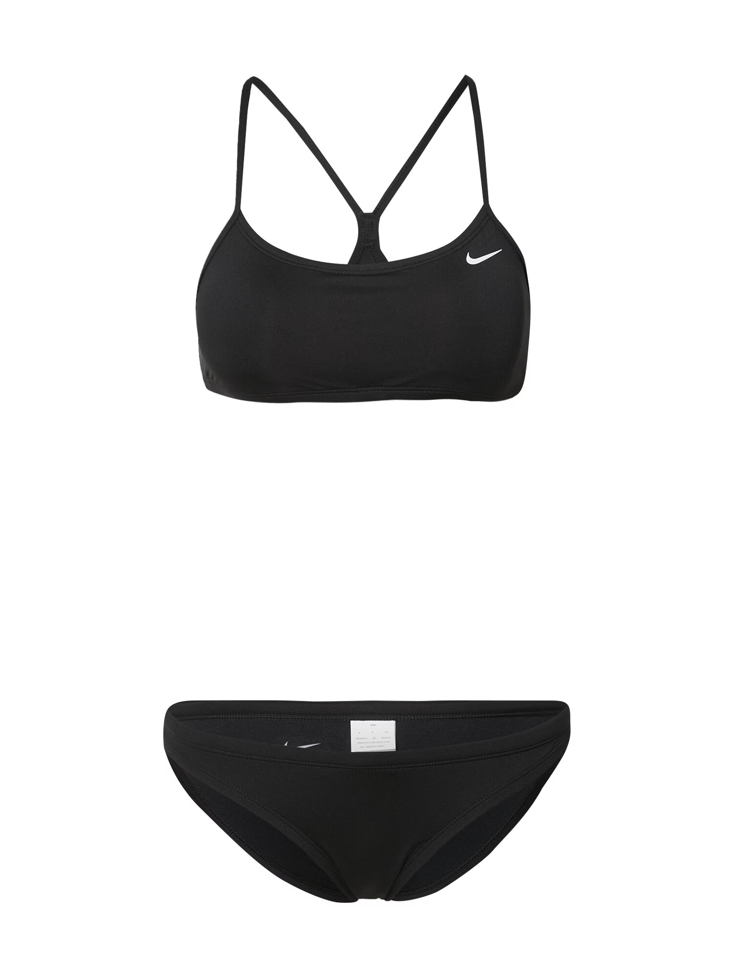 Nike Swim Costum de baie sport negru - Pled.ro