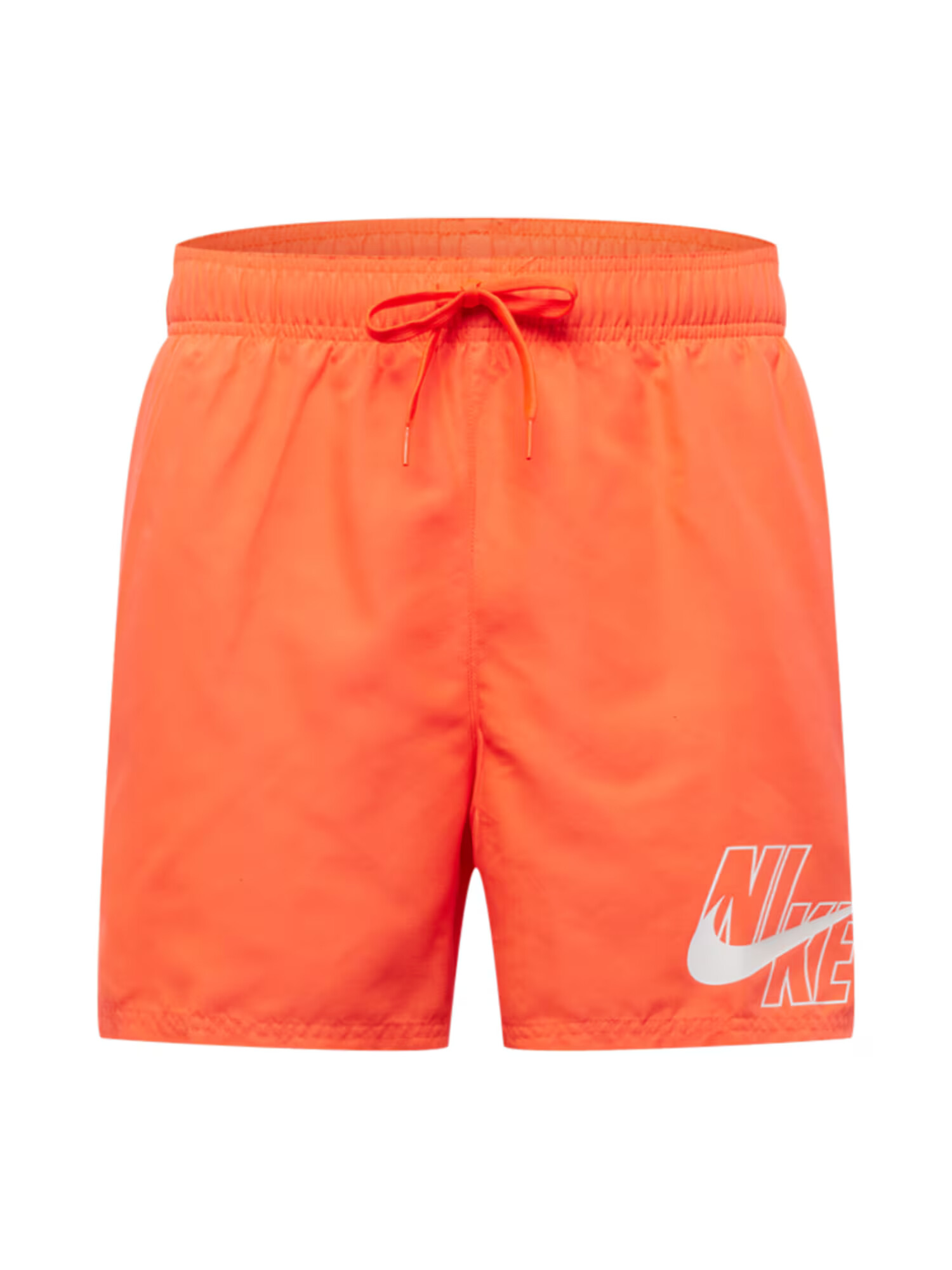 Nike Swim Pantaloni de baie 'Lap 5' roșu deschis / alb - Pled.ro