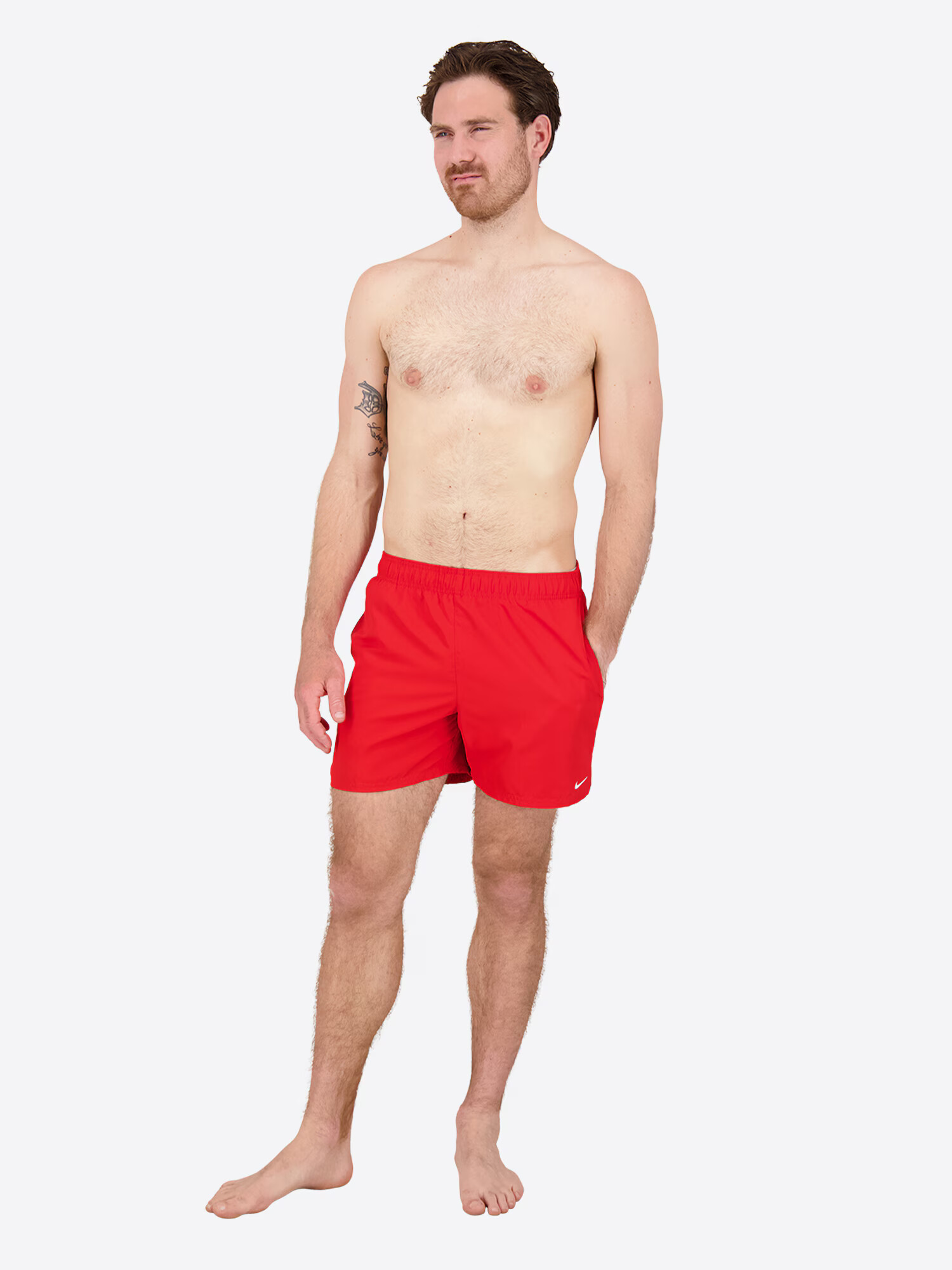 Nike Swim Pantaloni de baie roșu / alb - Pled.ro