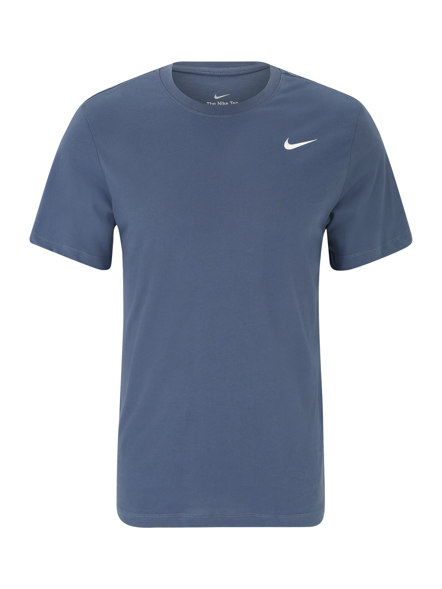 NIKE Tricou funcțional albastru fumuriu / alb - Pled.ro