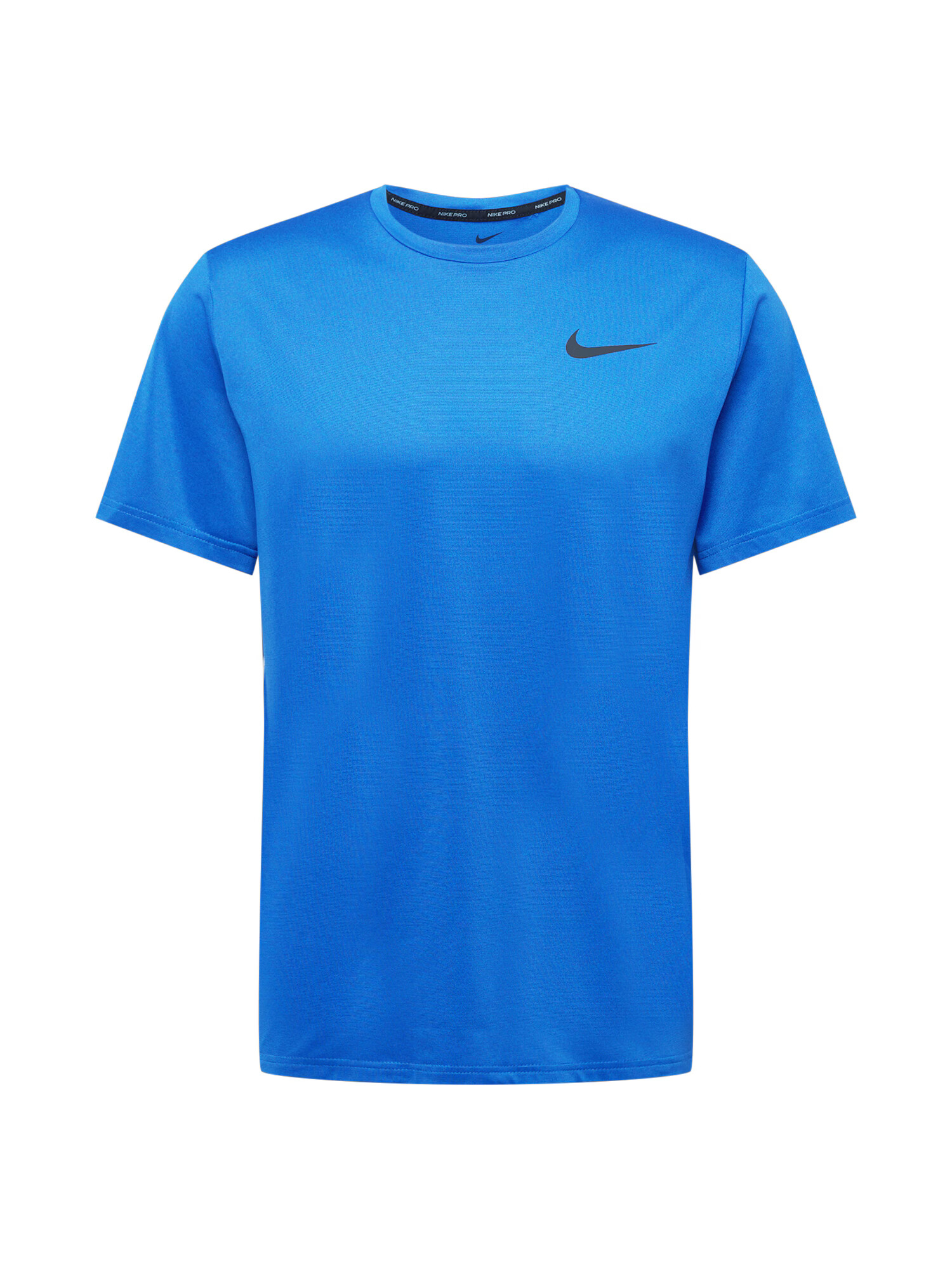 NIKE Tricou funcțional albastru neon / negru - Pled.ro