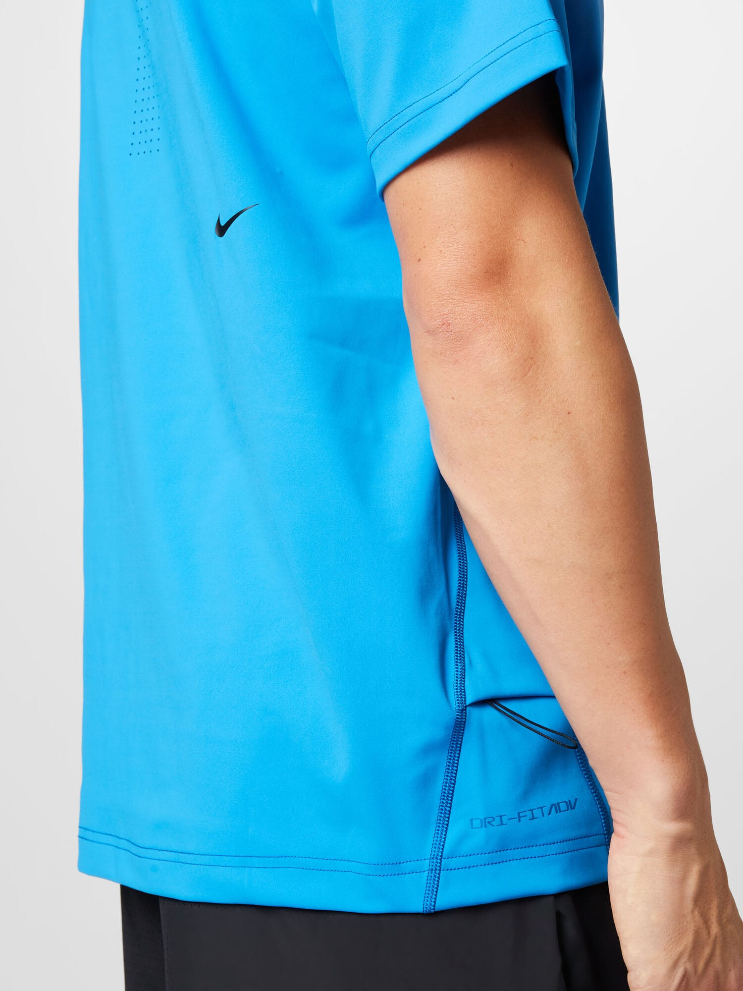 NIKE Tricou funcțional bleumarin / albastru aqua / negru - Pled.ro