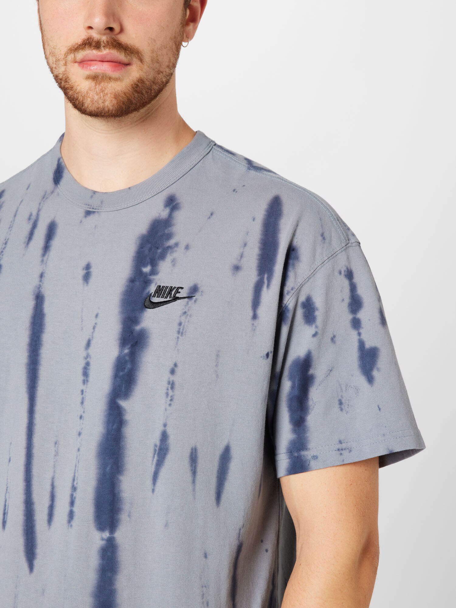 NIKE Tricou funcțional bleumarin / gri amestecat - Pled.ro