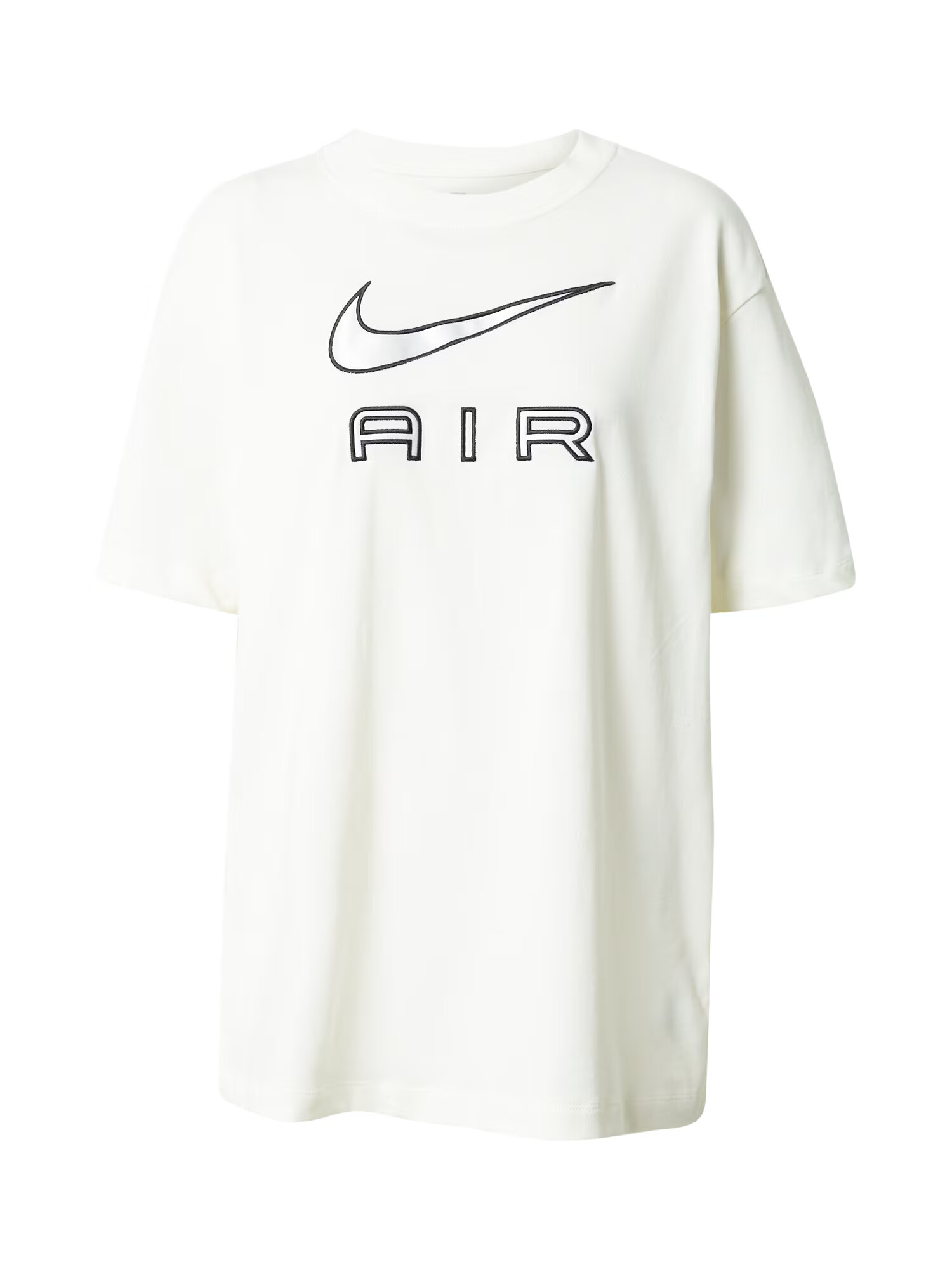 NIKE Tricou funcțional crem / negru - Pled.ro