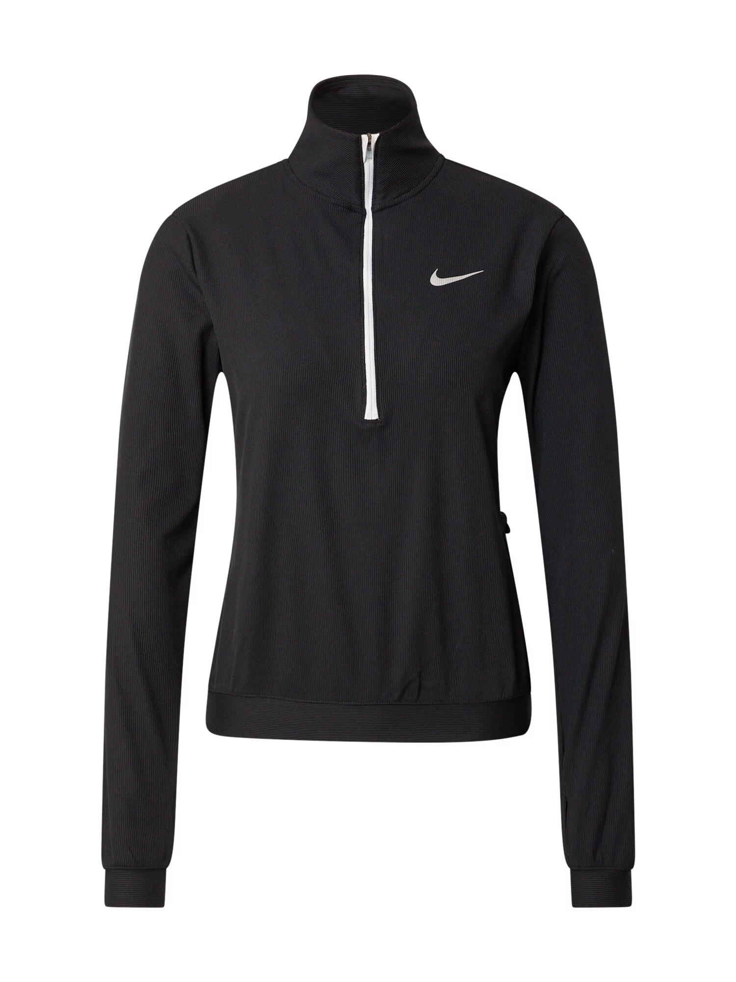 NIKE Tricou funcțional 'Element' negru / alb - Pled.ro