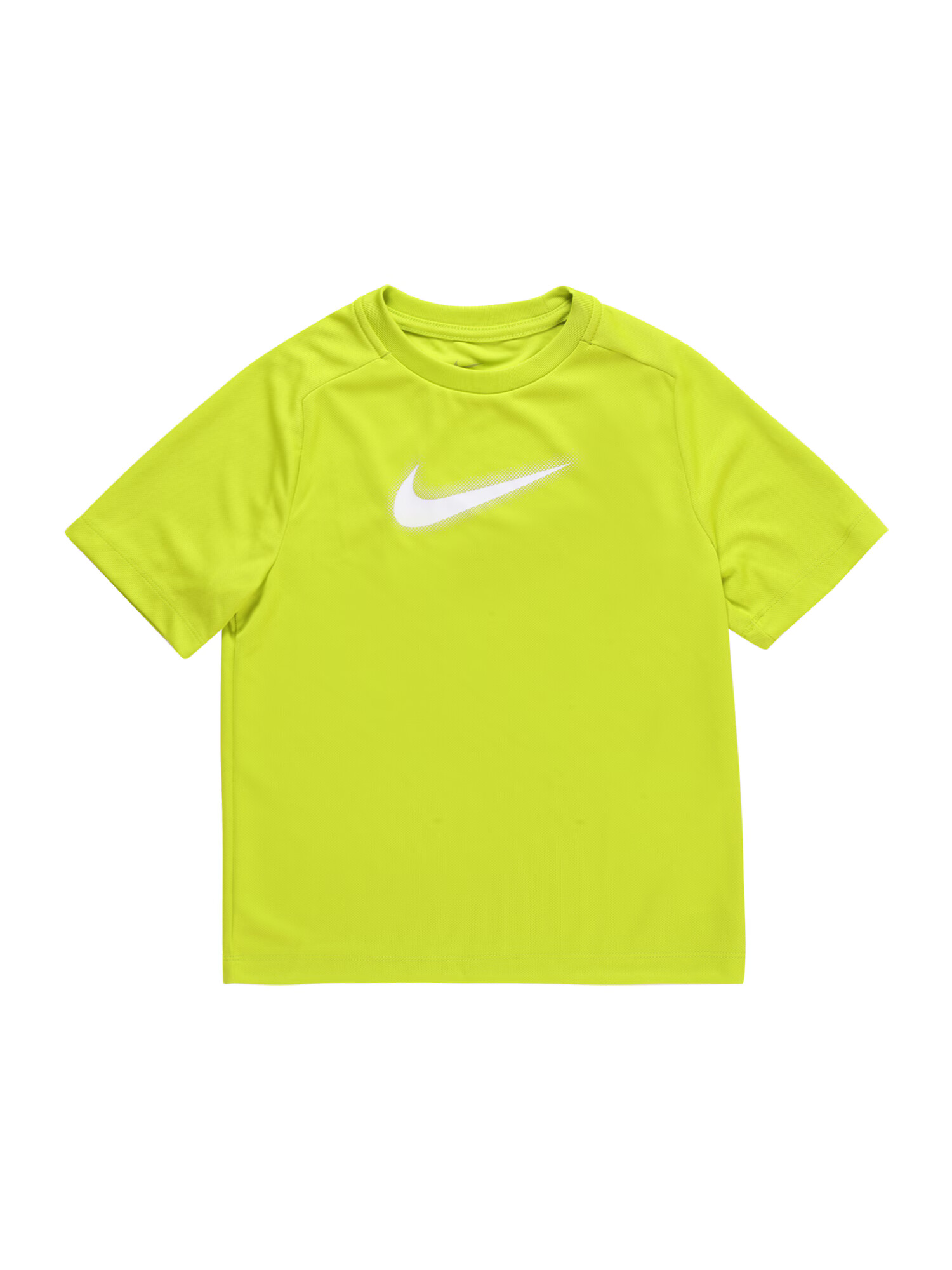 NIKE Tricou funcțional galben citron / alb - Pled.ro