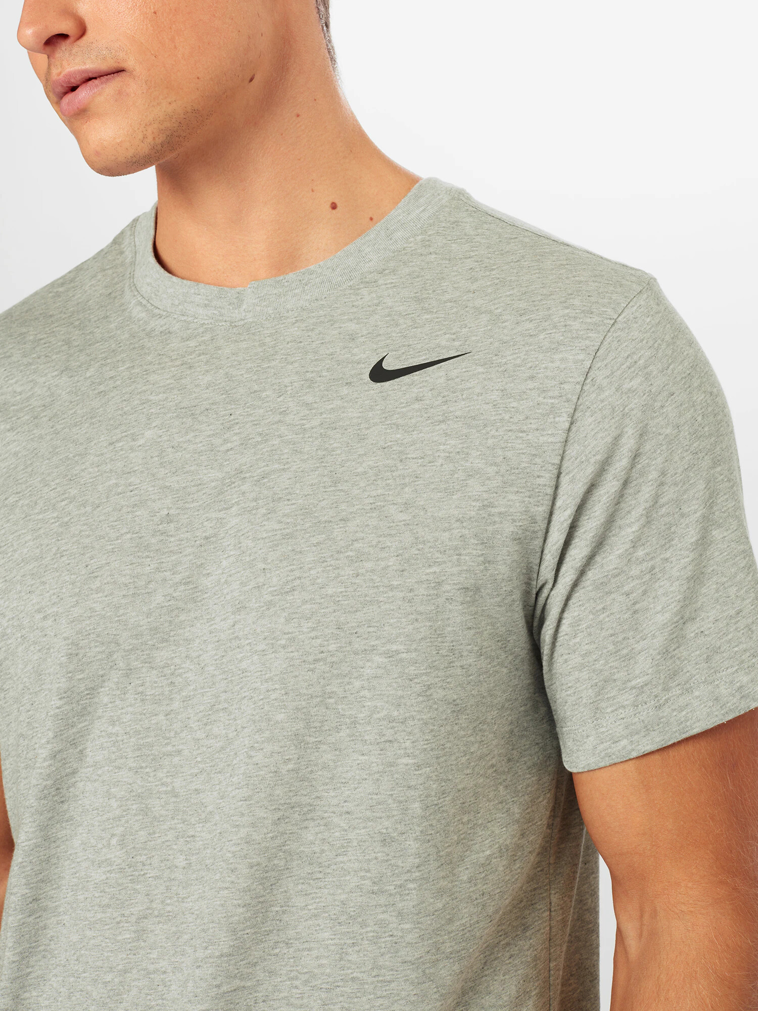 NIKE Tricou funcțional gri amestecat / negru - Pled.ro