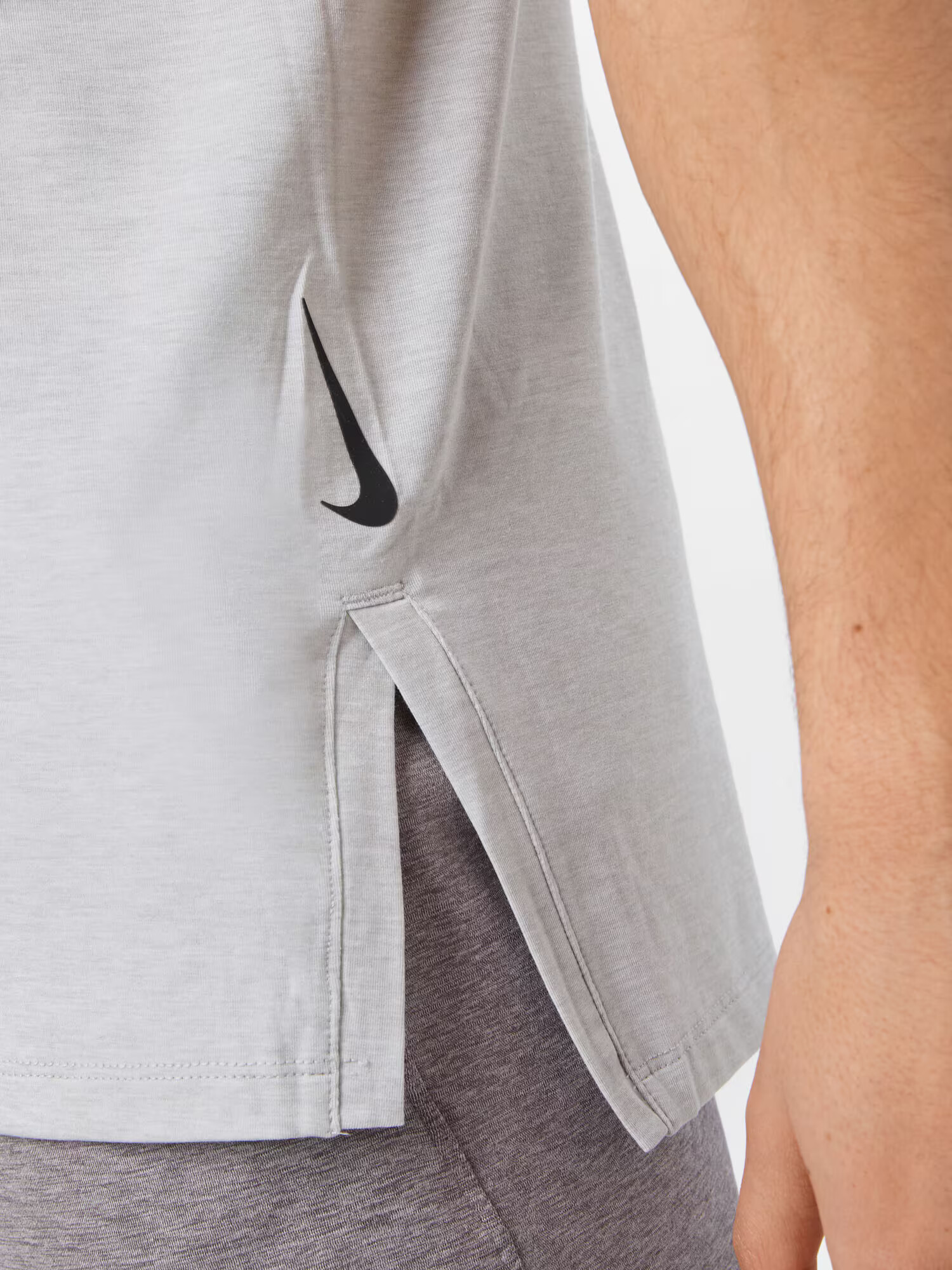 NIKE Tricou funcțional gri amestecat / negru - Pled.ro