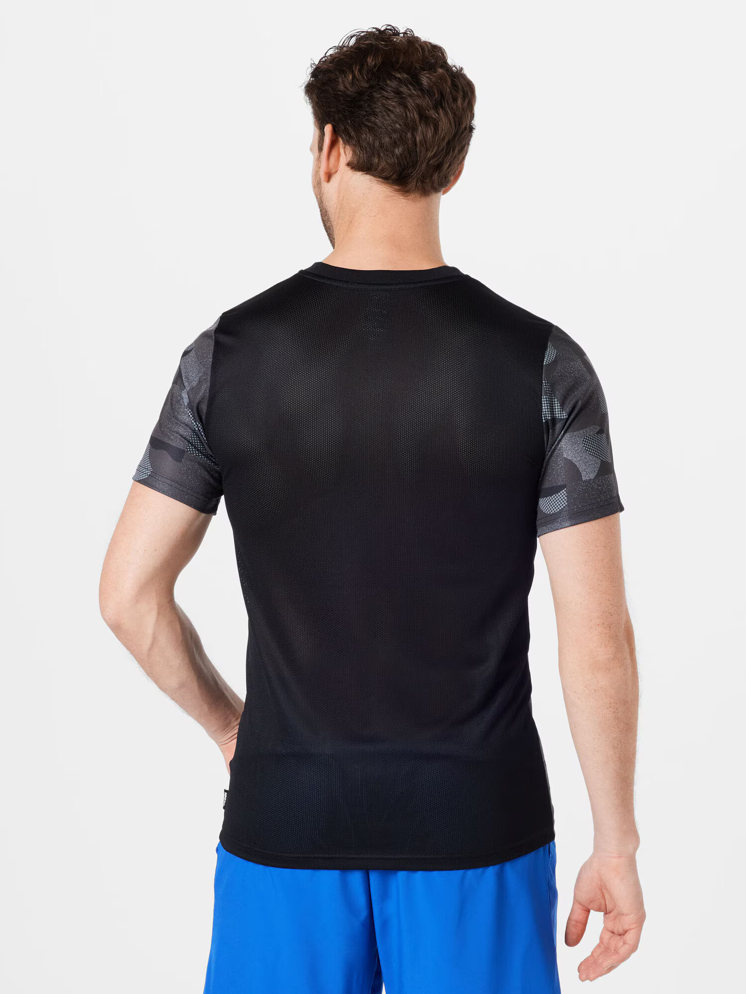 NIKE Tricou funcțional gri amestecat / negru / alb - Pled.ro