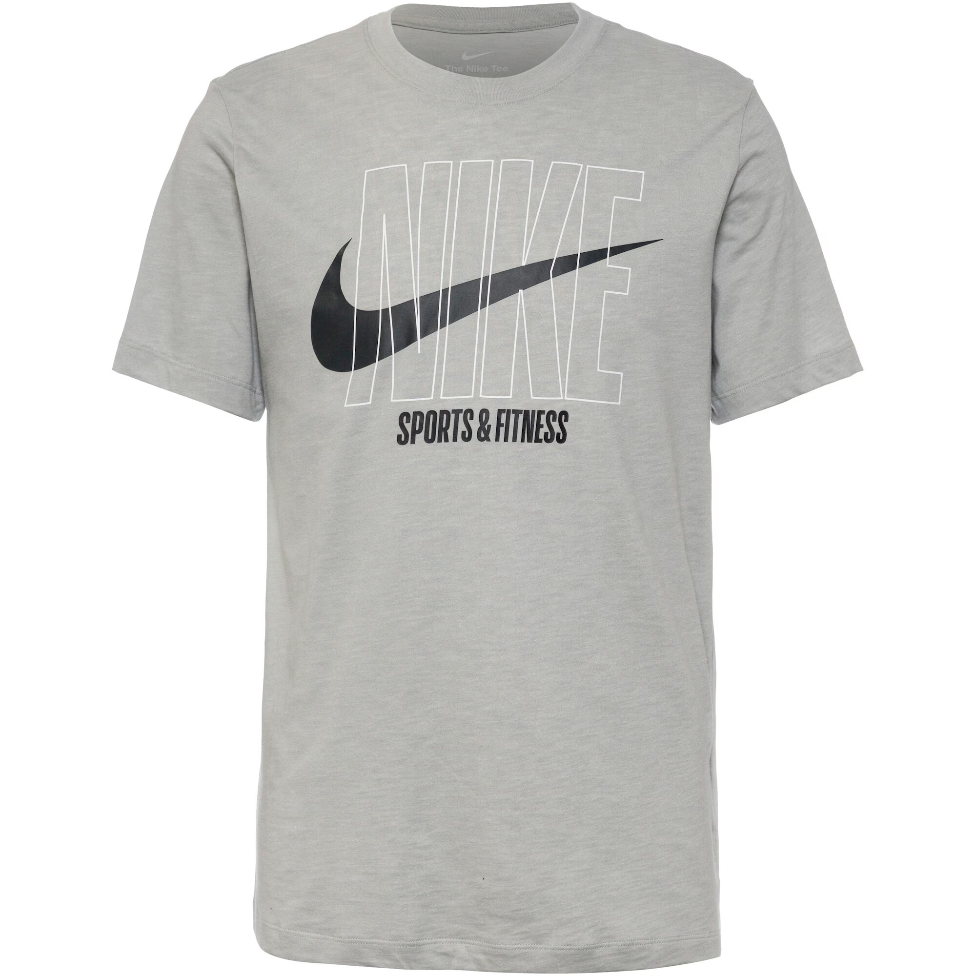 NIKE Tricou funcțional gri amestecat / negru / alb - Pled.ro