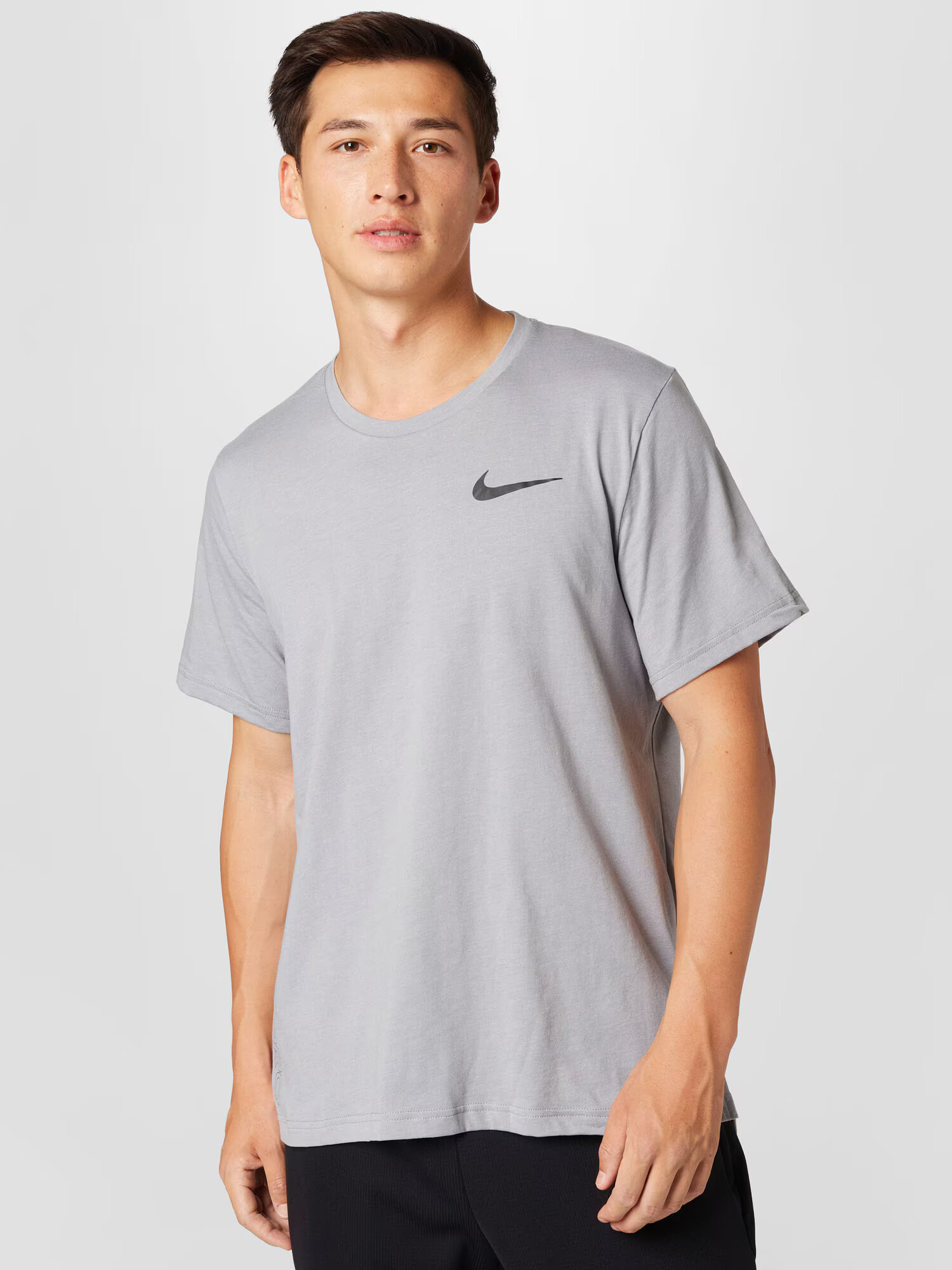 NIKE Tricou funcțional gri / gri piatră / negru - Pled.ro