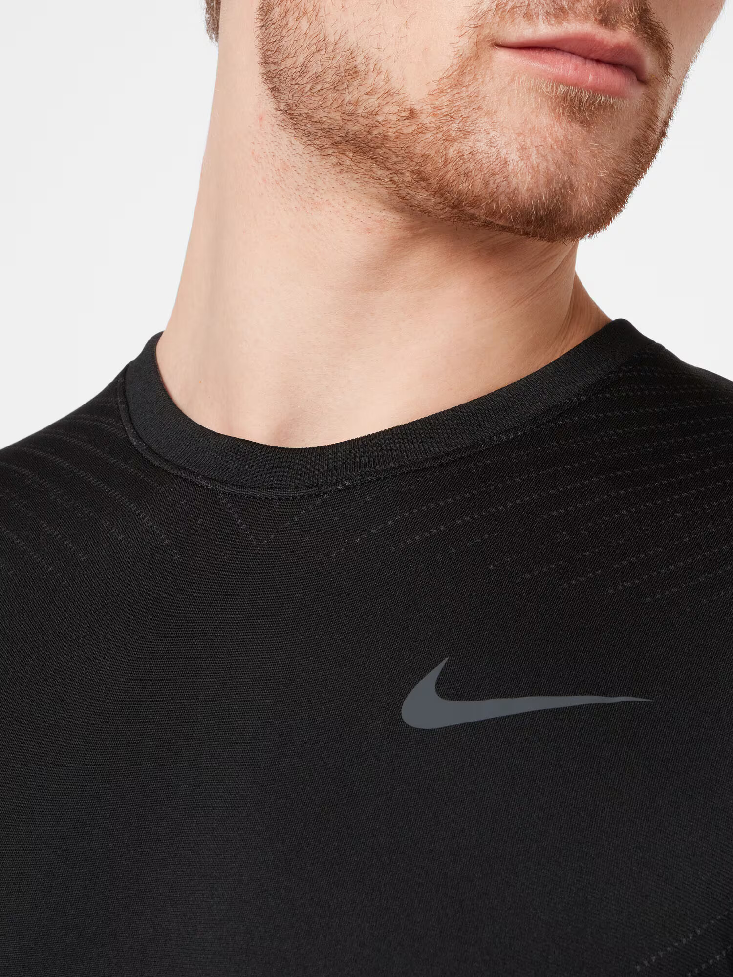 NIKE Tricou funcțional gri închis / negru - Pled.ro