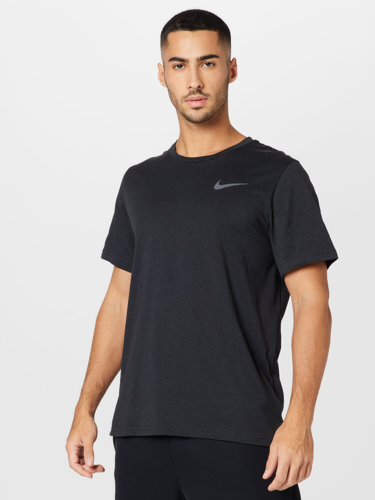 NIKE Tricou funcțional gri / negru - Pled.ro