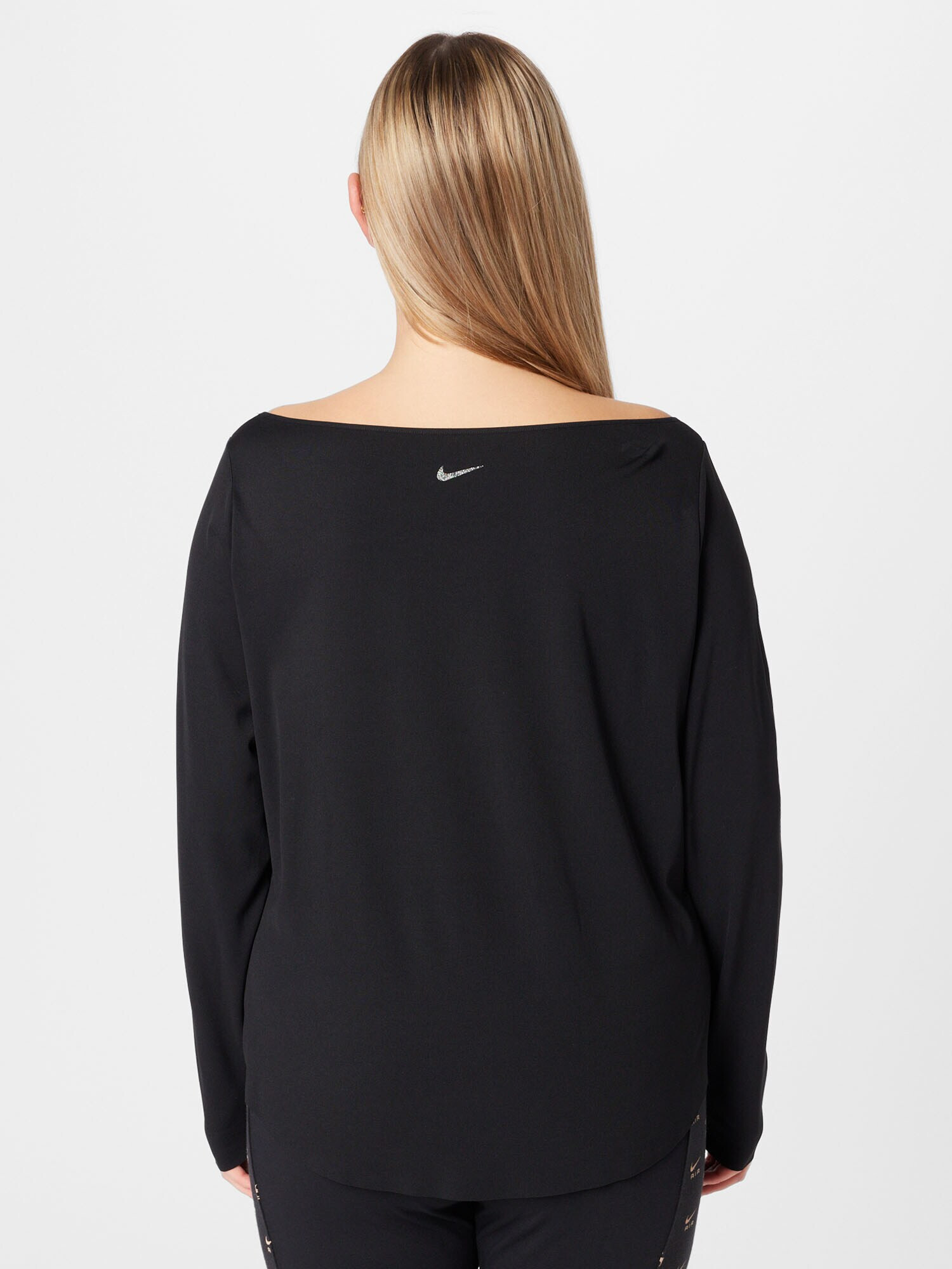 Nike Sportswear Tricou funcțional 'LUXE' negru / alb - Pled.ro