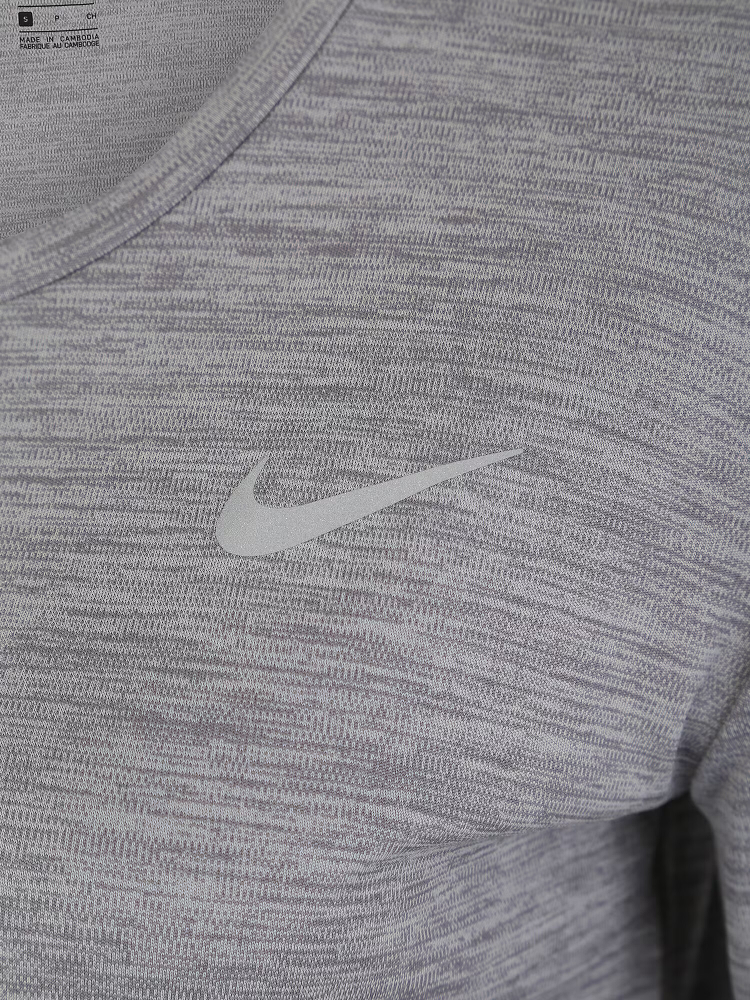 NIKE Tricou funcțional 'MILER' gri - Pled.ro